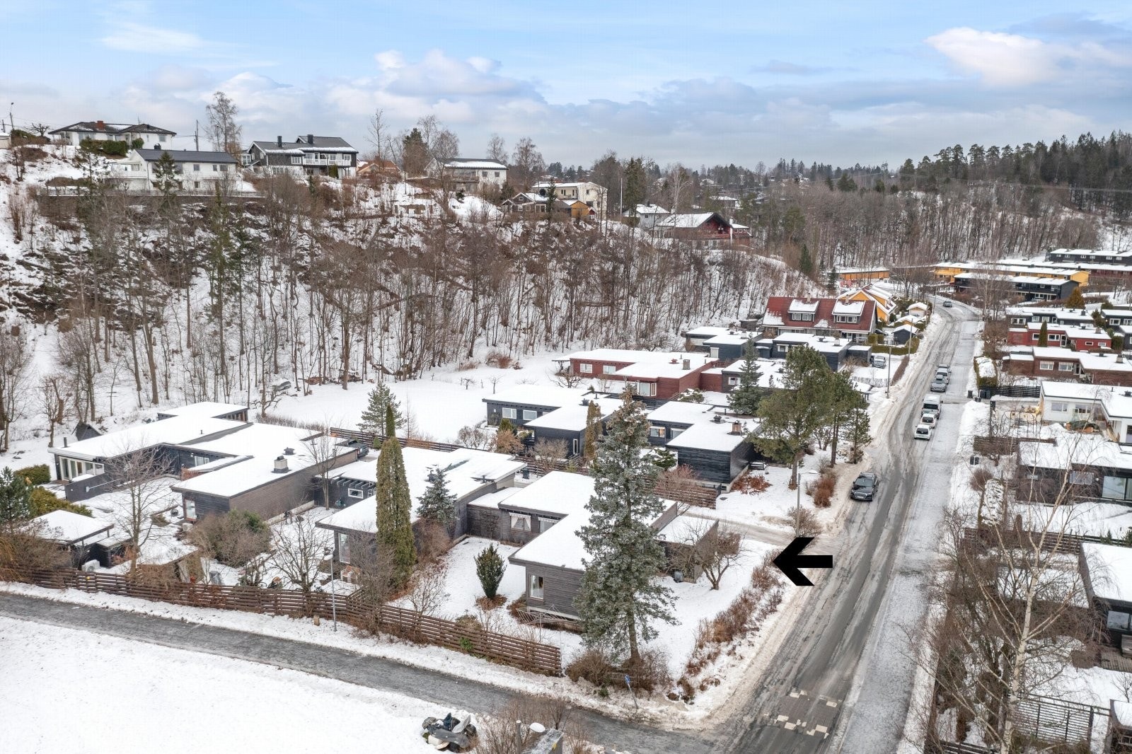 Dette er et meget populært boligområde Galleribilde