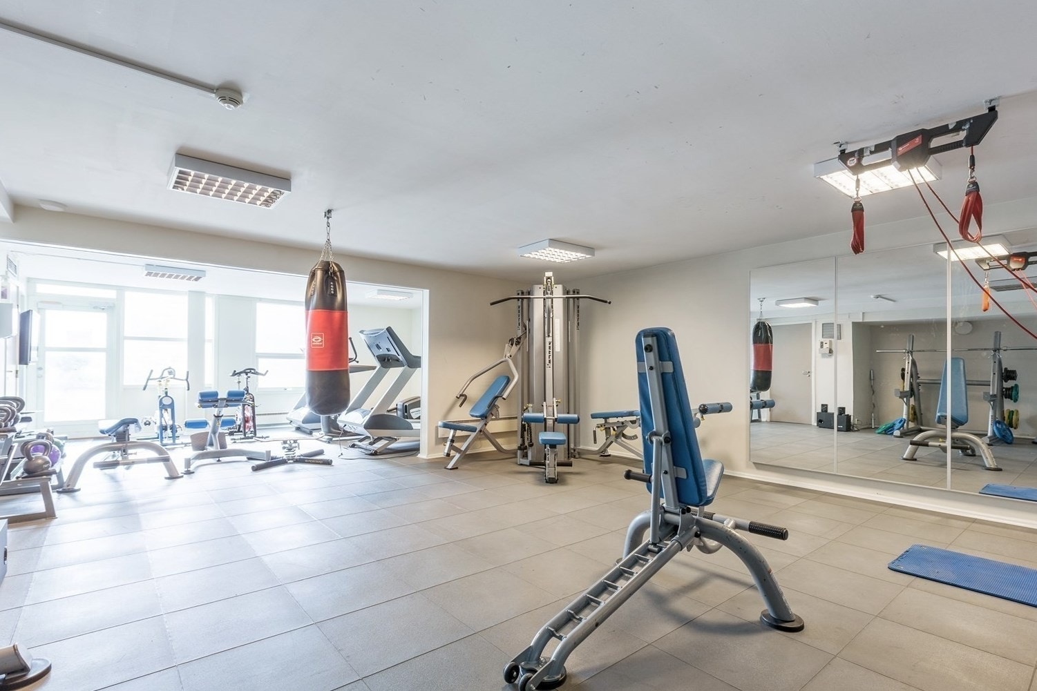 Felles treningsrom Galleribilde