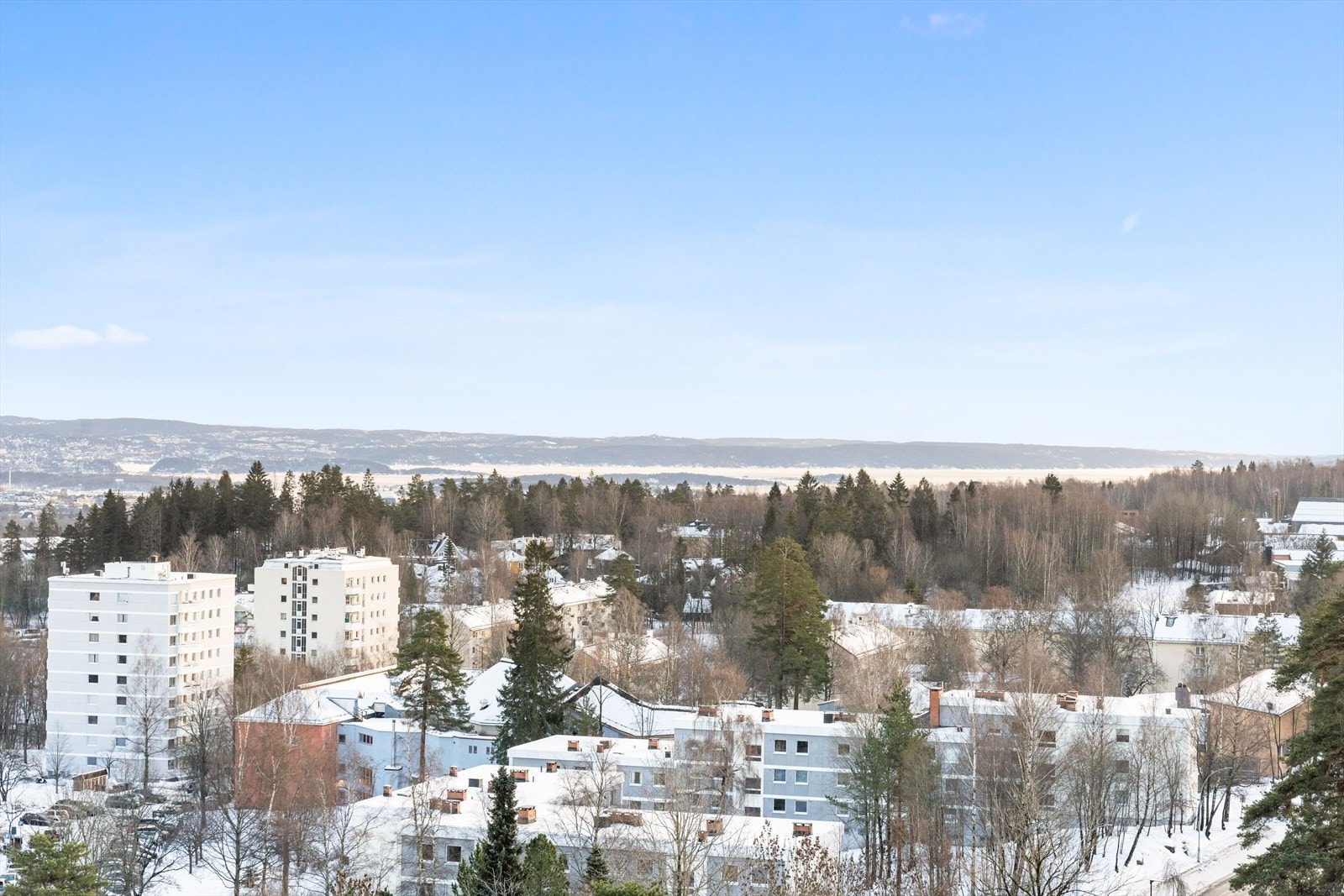 Utsikt fra balkong. Galleribilde