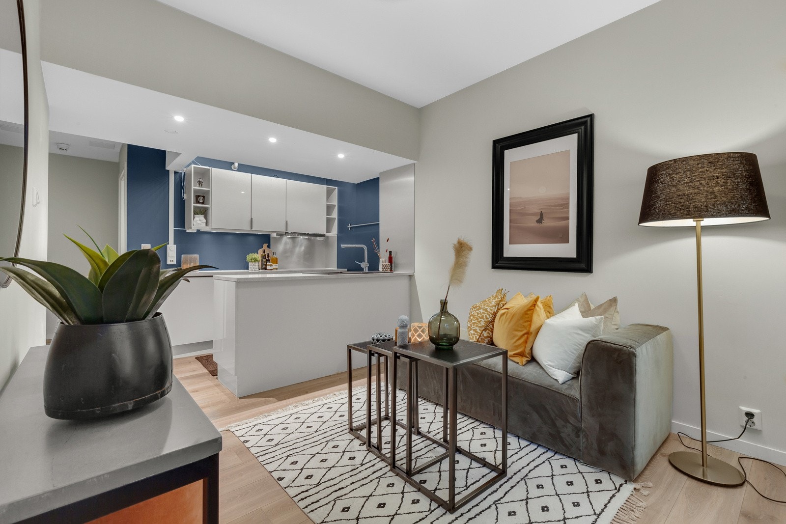 Lekker 2-roms leilighet med en praktisk hybeldel - Designet for utleie! Galleribilde