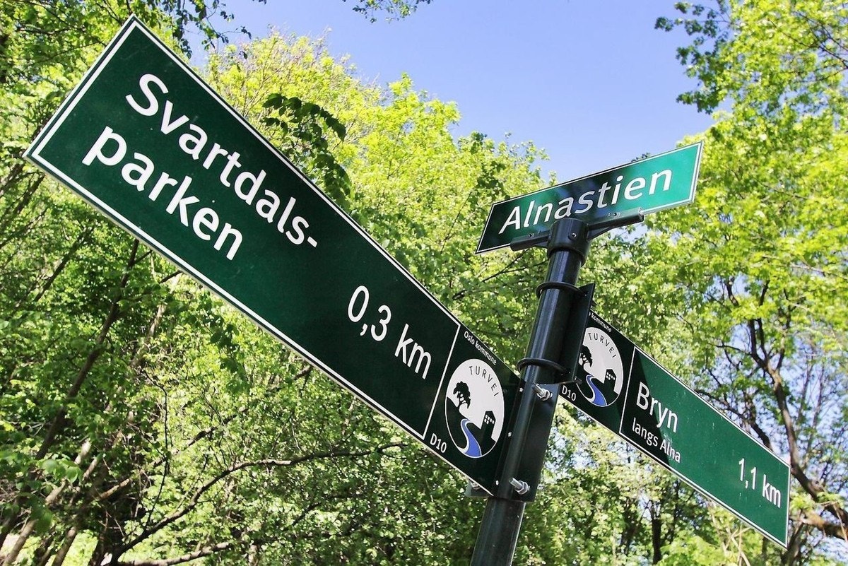 Det er kort vei til gode turmuligheter! Galleribilde