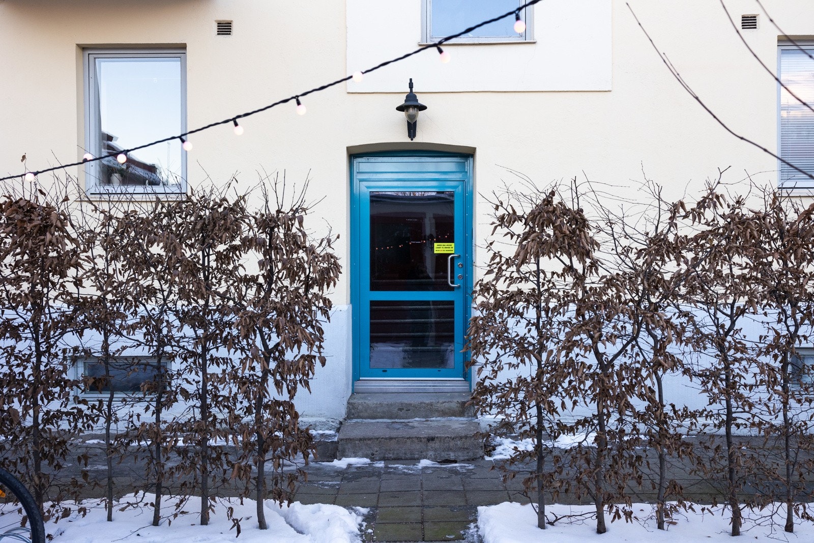 Inngangsparti. Galleribilde