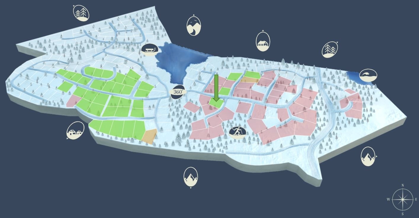 Tomt A64 - Romslig selveiertomt på 1 345 kvm Galleribilde