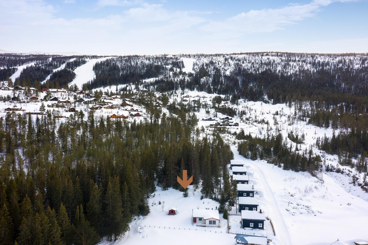 ''Myranslåtta'' ligger like ved Uvdal Alpin i Nore og Uvdal kommune. Galleribilde