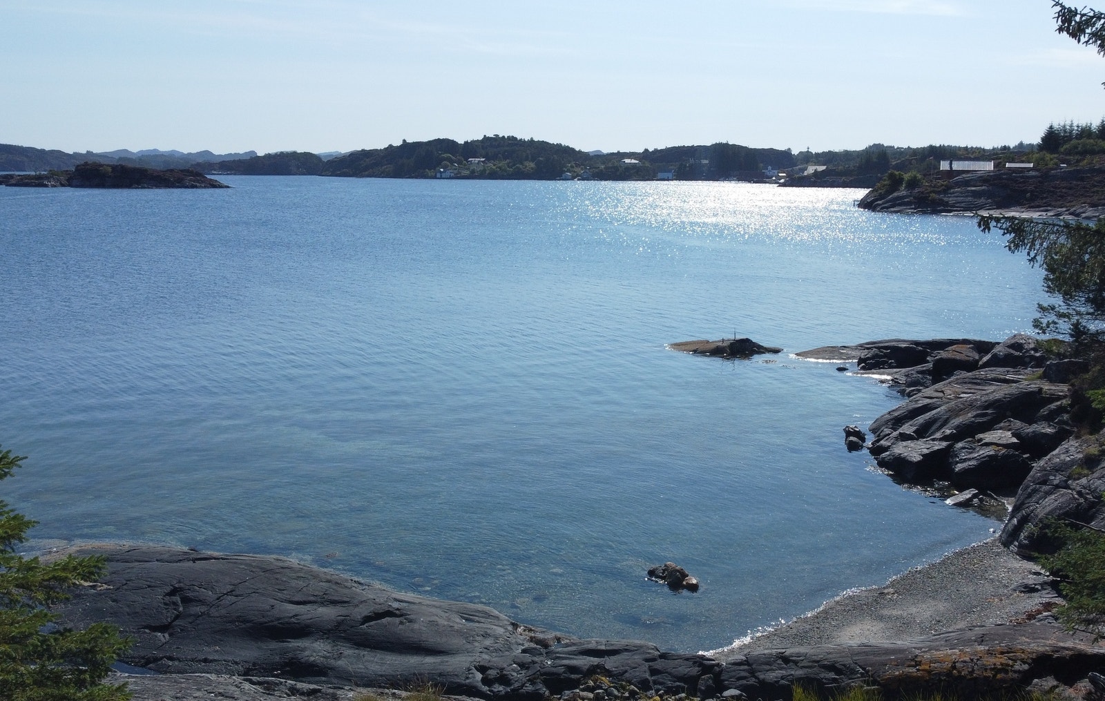 Utsikt fra tomten Galleribilde