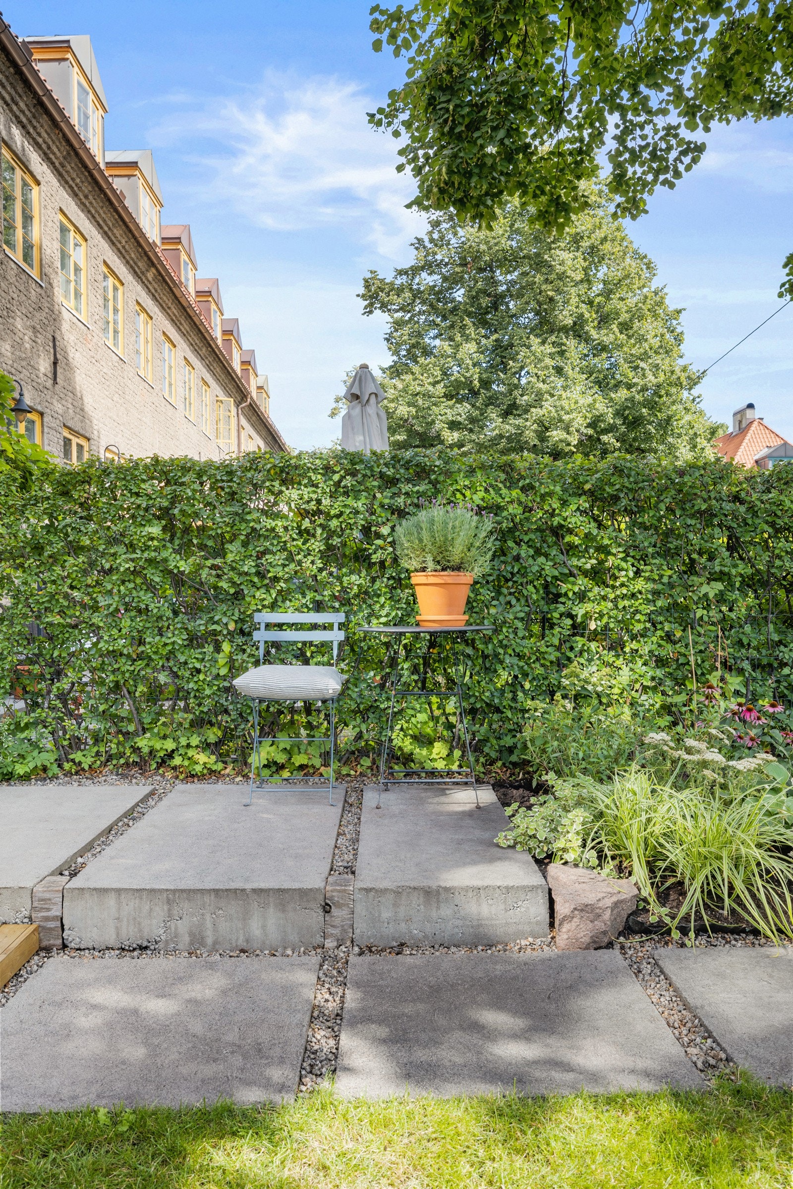 Denne hagen vil dere glede dere til å ta i bruk. Galleribilde