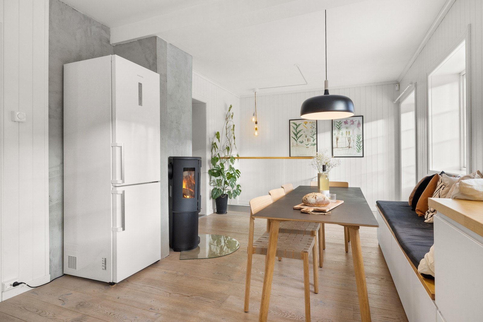 Her vil dere kunne nyte sene frokoster og hyggelig selskap. Galleribilde