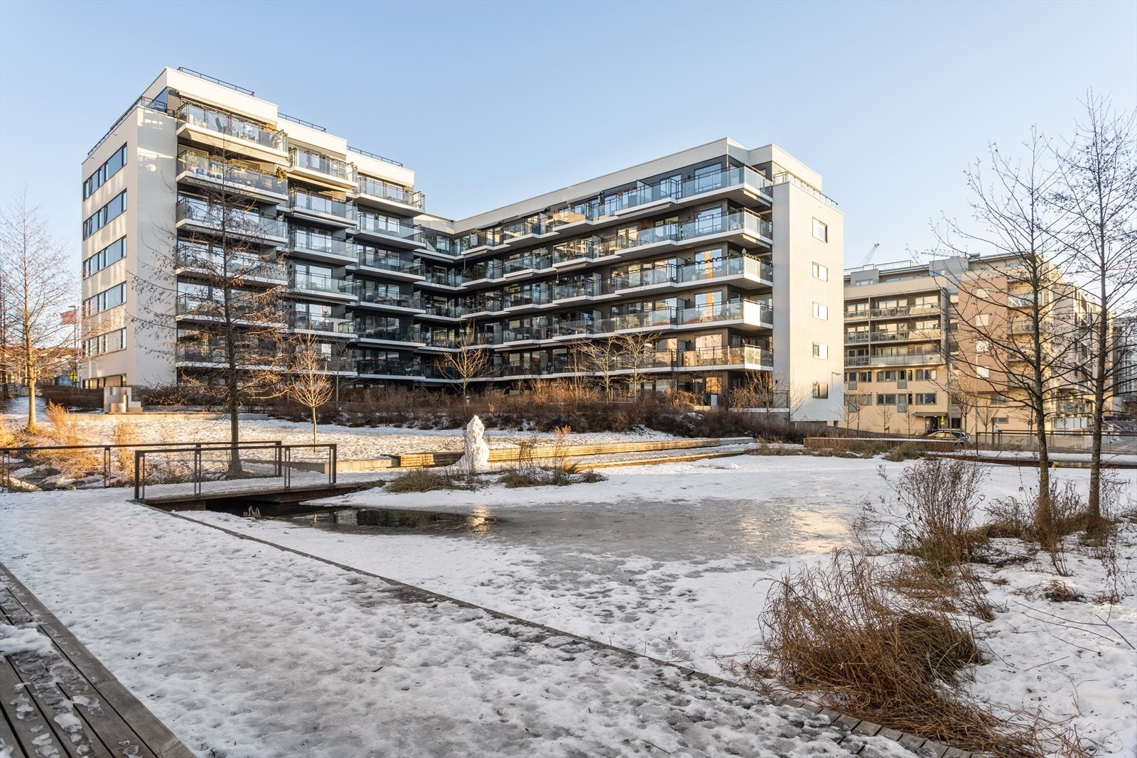 Leilighet beliggende på Ensjø i et etablert boligområde. Galleribilde