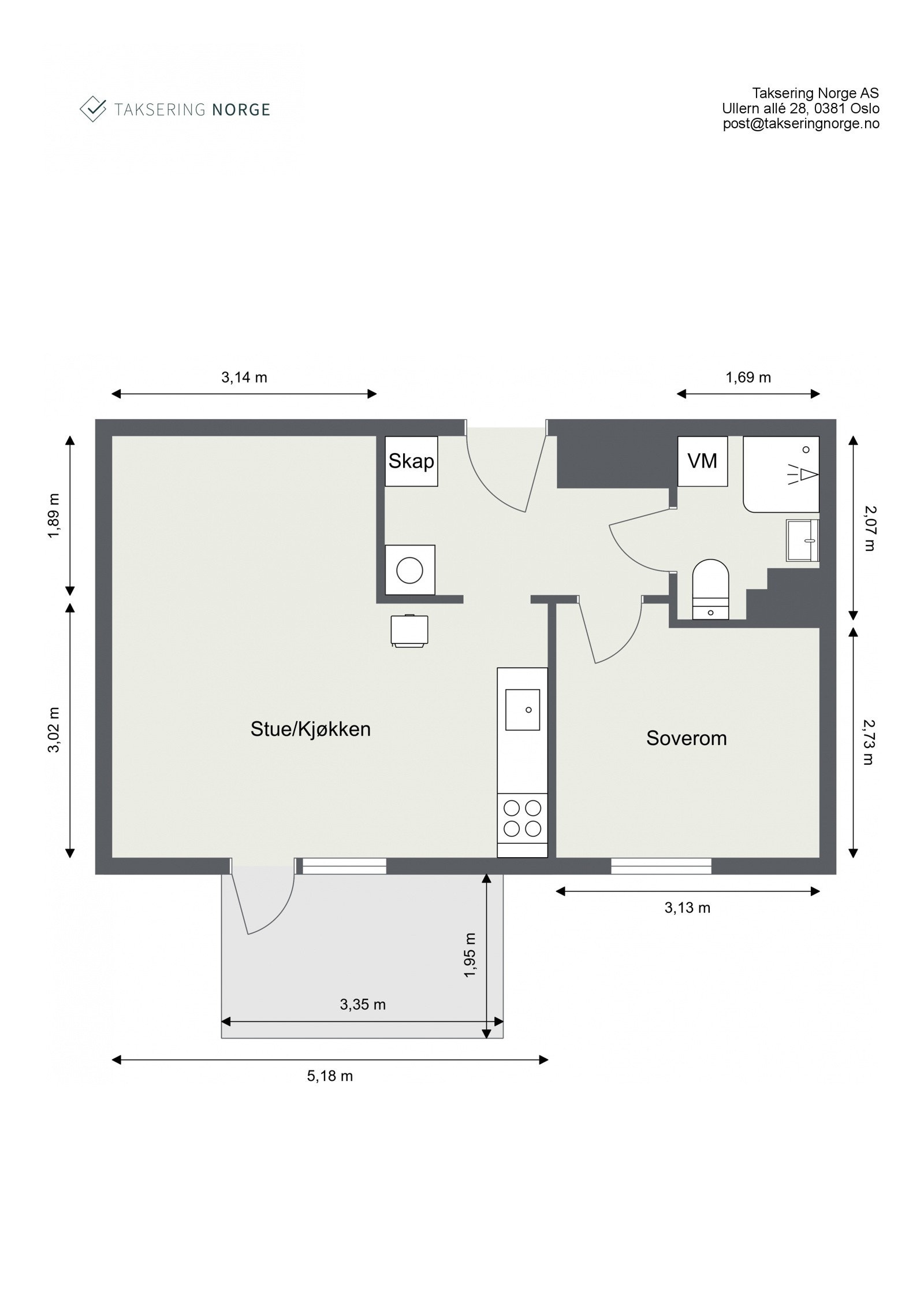 Plantegning alt Galleribilde