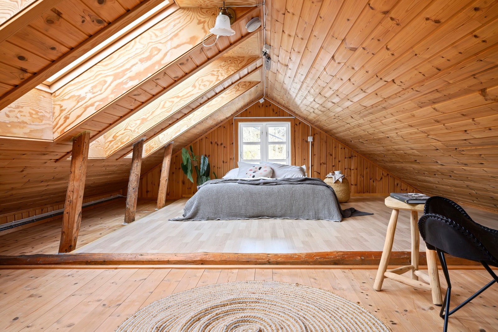 Innredet del i 2.etasje. Galleribilde