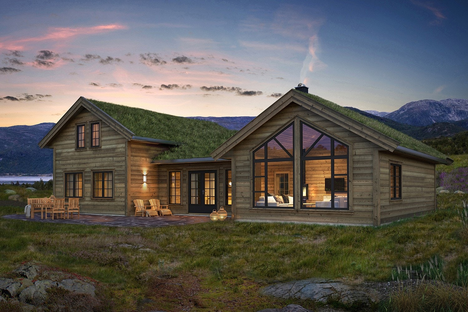 Hyttemodell 1275.Pris på forespørsel Galleribilde