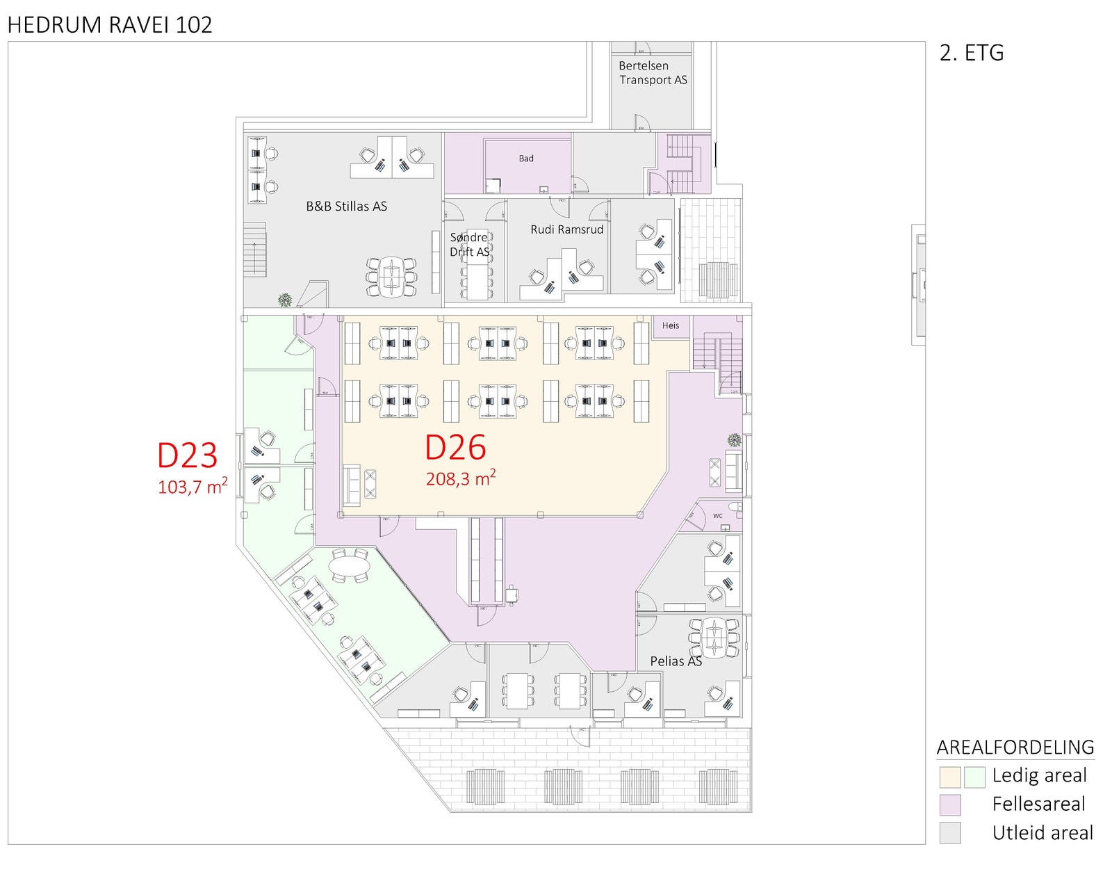 2. etg. Galleribilde