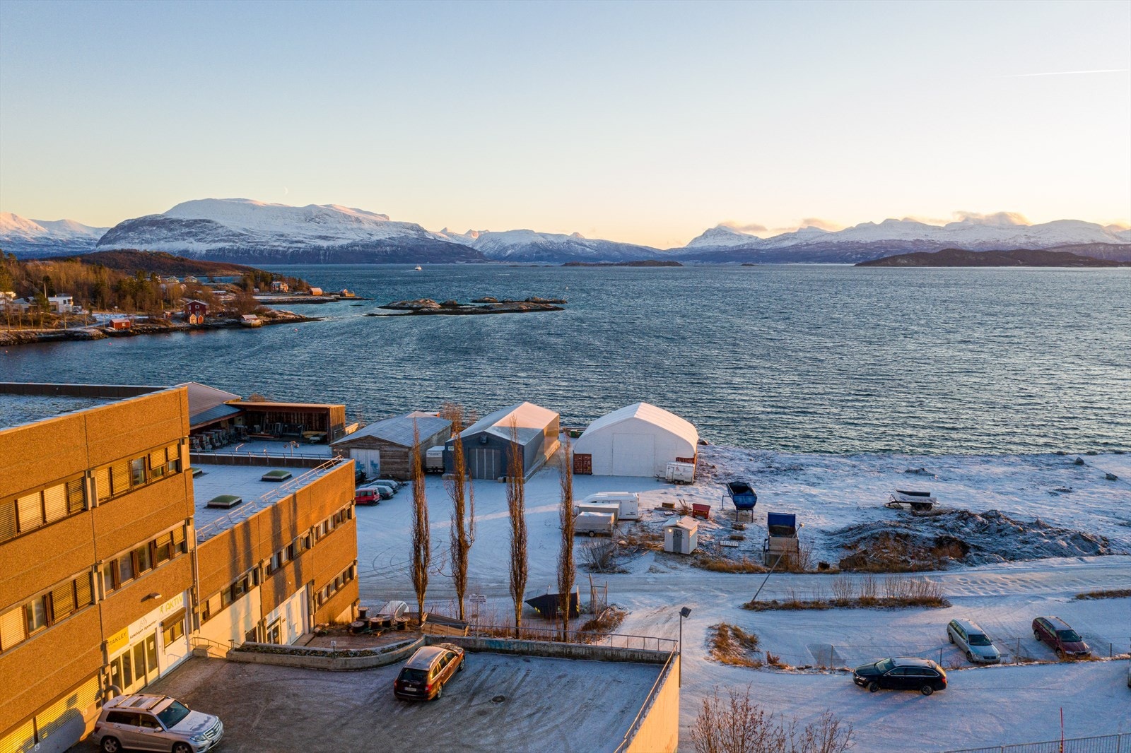 Dronebilde Galleribilde