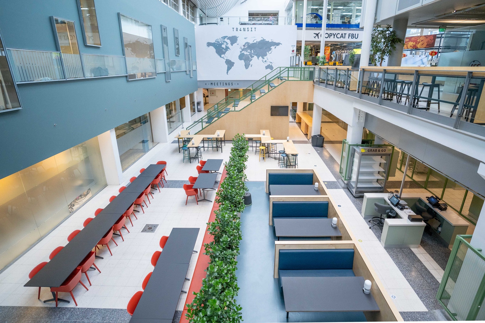 Fellesområde for leietakere, Transit Galleribilde