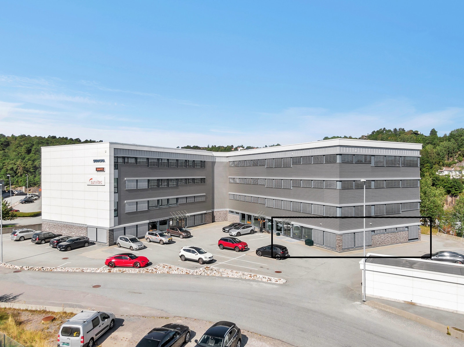 Lokalet ligger i første etasje. Galleribilde