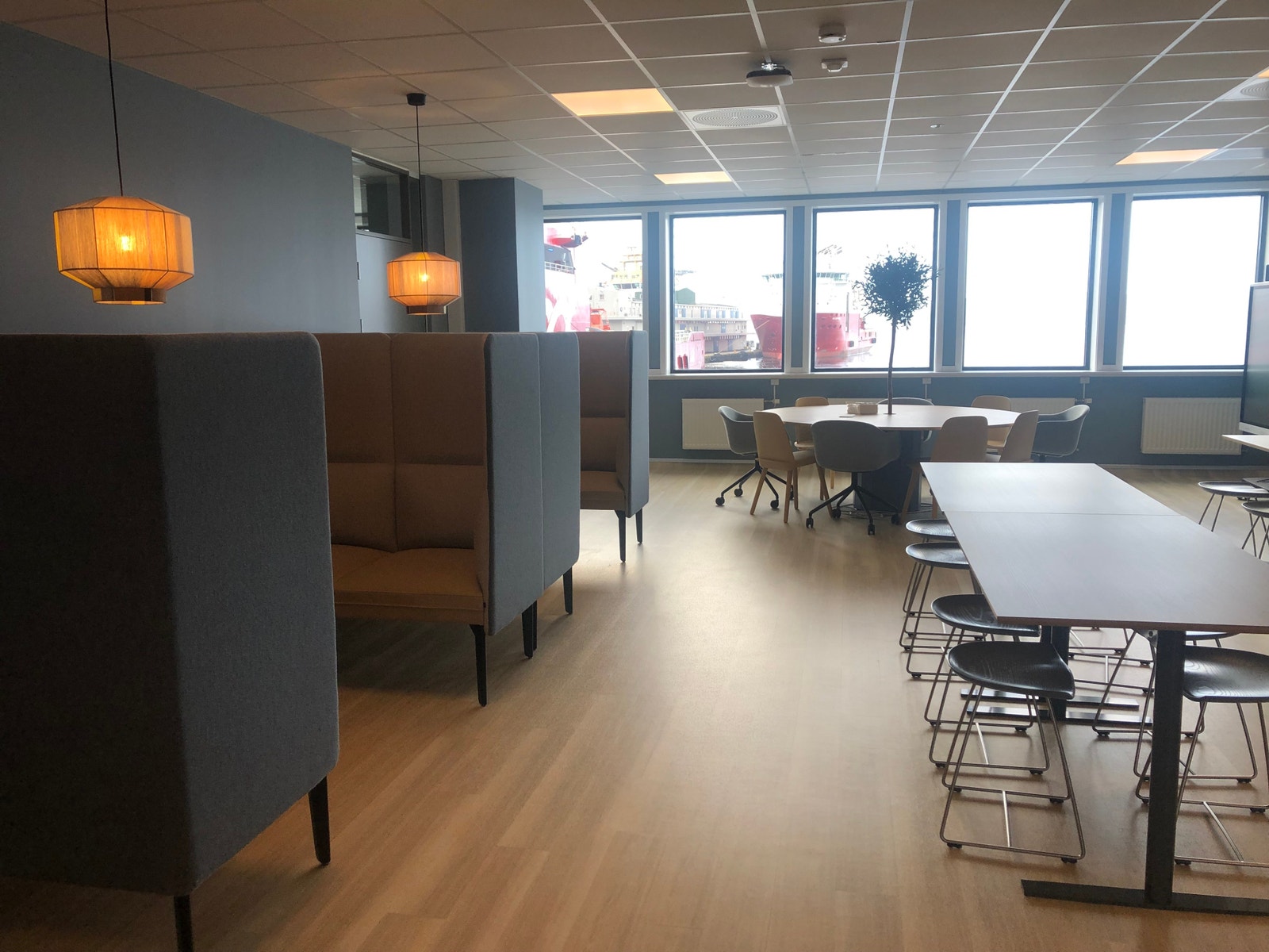 Sosial samlingsplass Galleribilde