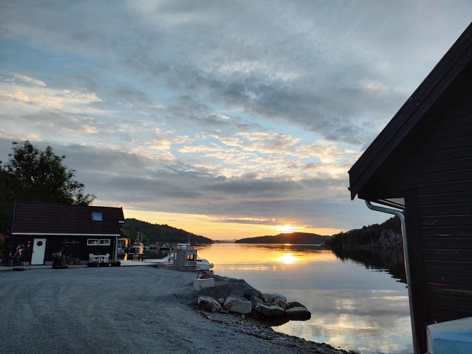 Mulighet for å sette båt uti med båttralle Galleribilde