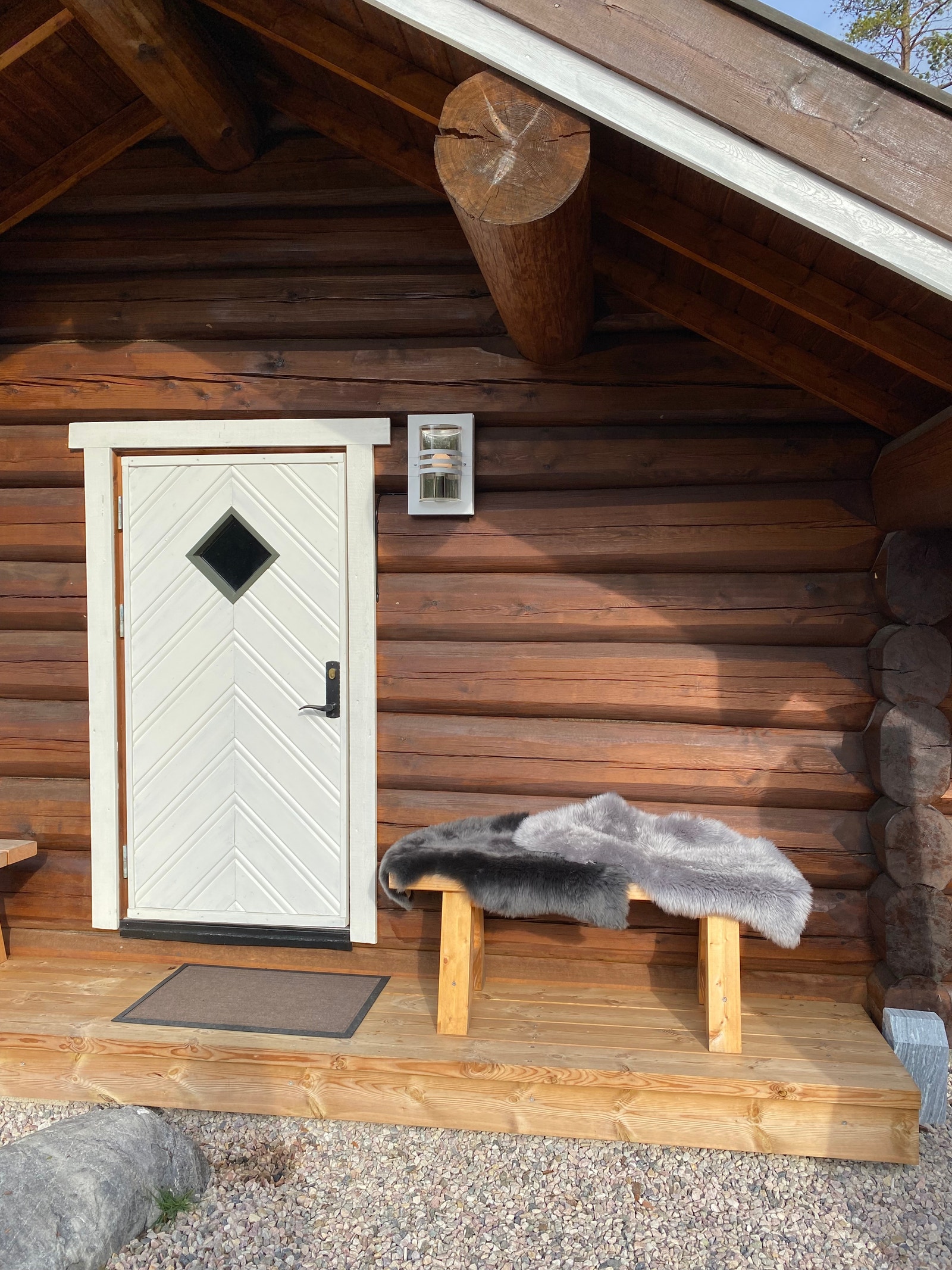 Koselig i solveggen Galleribilde