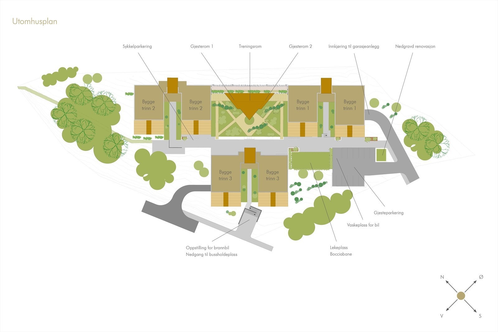 Situasjonsplan Galleribilde