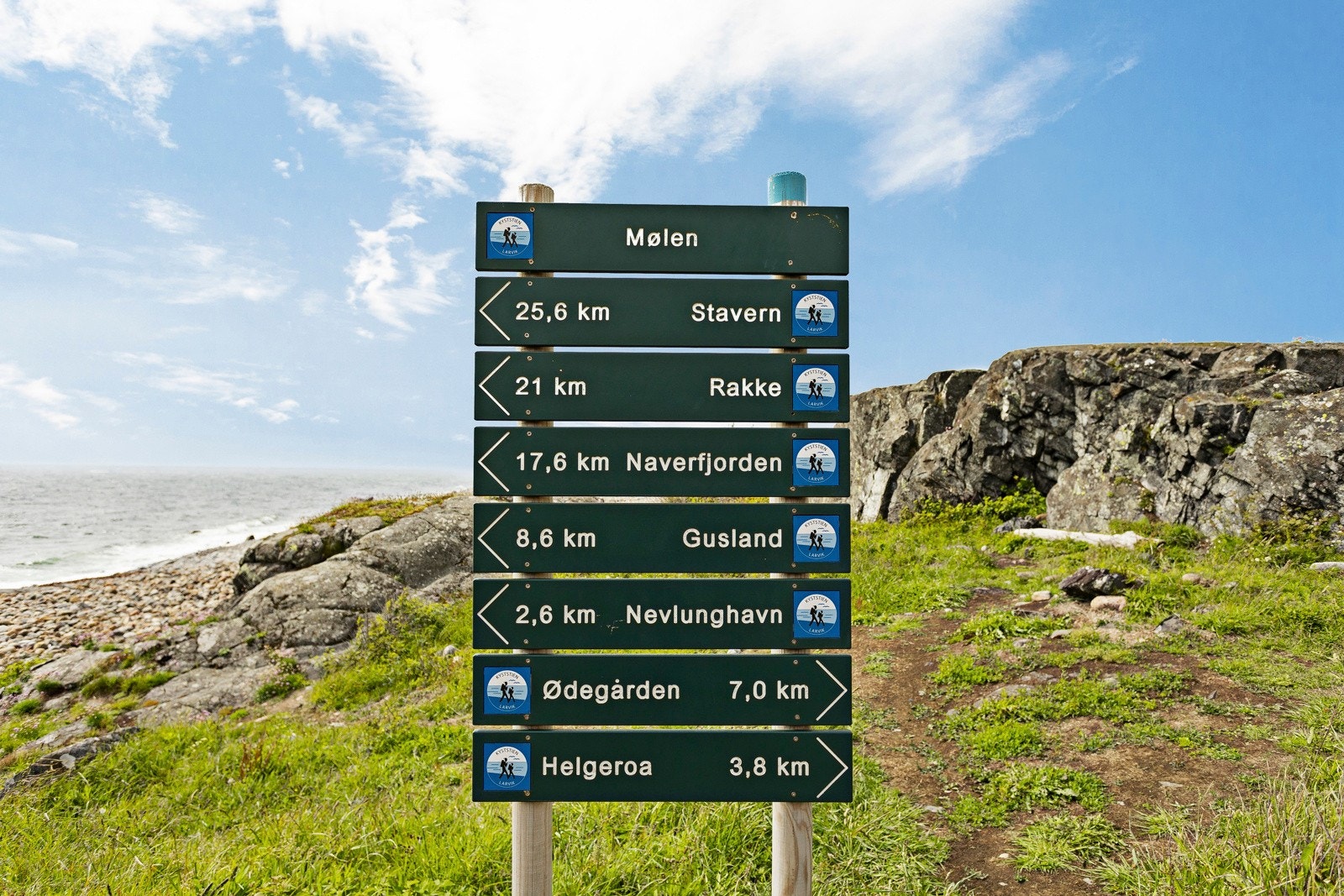 Mølen er en populær turdestinasjon i området Galleribilde