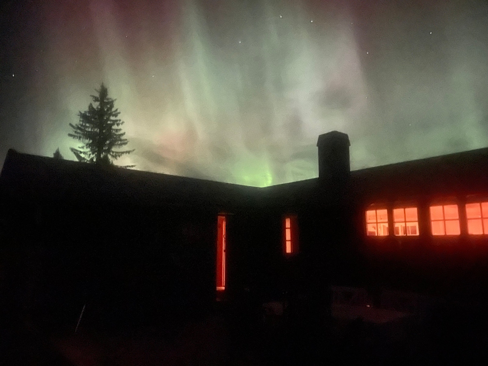 Nordlys oktober Galleribilde