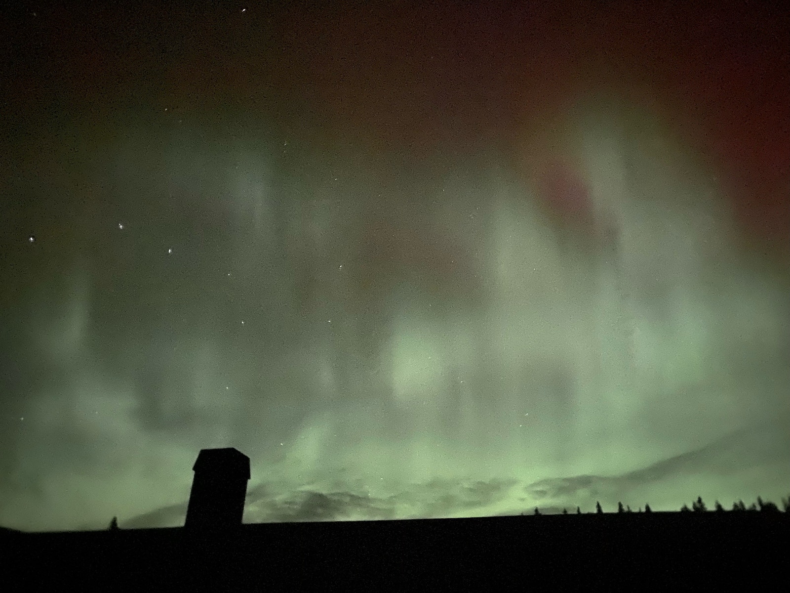Nordlys oktober Galleribilde