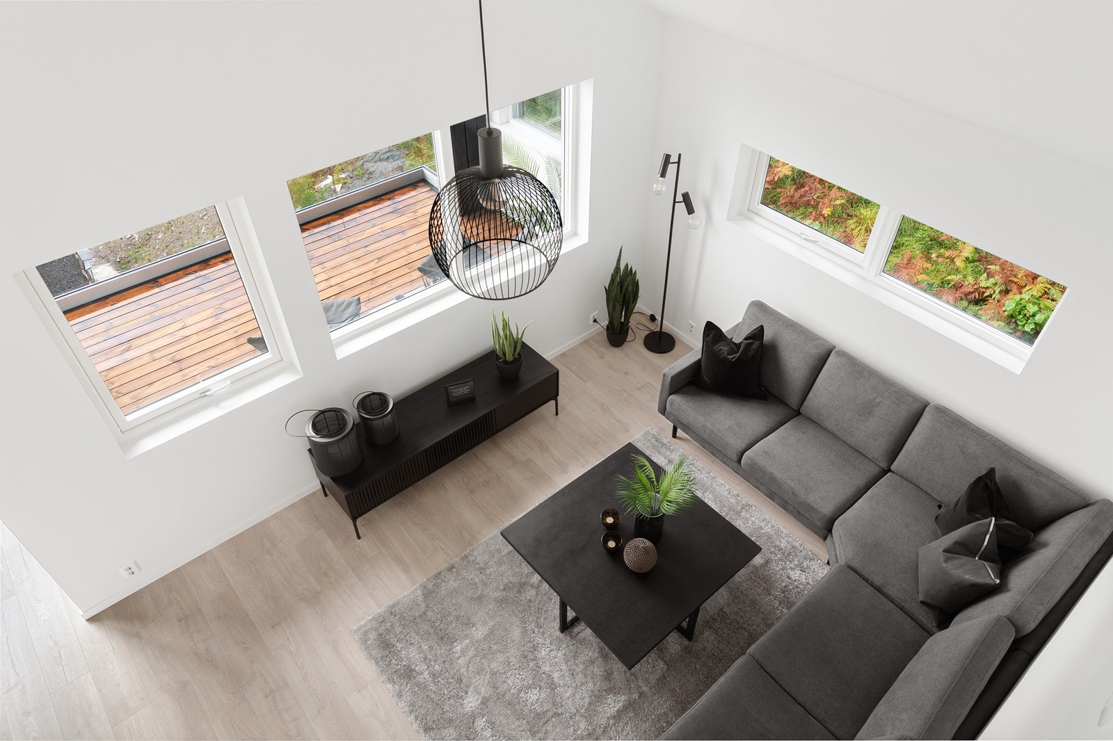 Fra hems mot stue Galleribilde