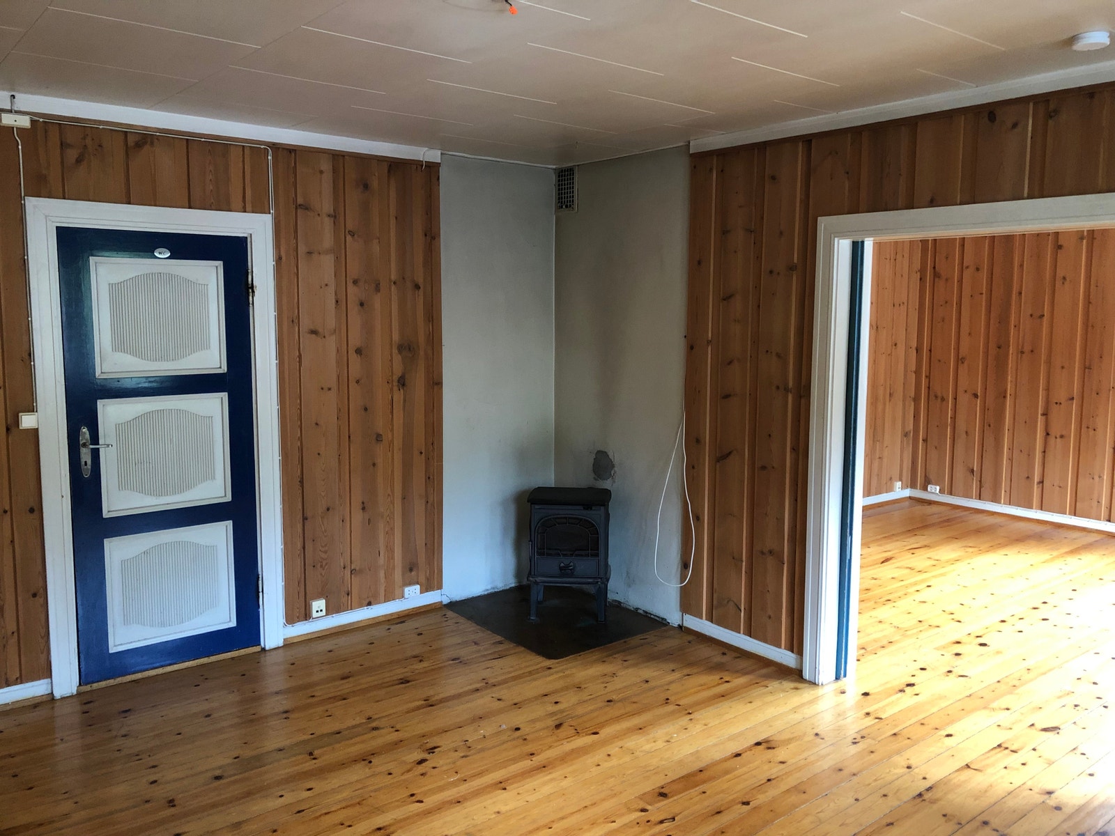 Stue 1 med peisovn Galleribilde