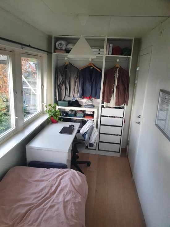 Rom 204 garderobe Galleribilde