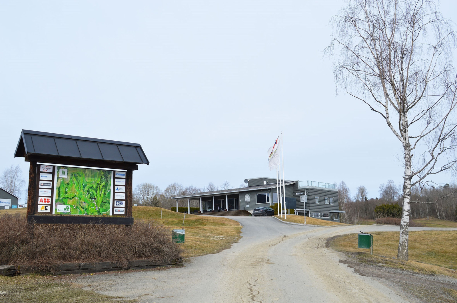 Drammen golfbane i umiddelbar nærhet