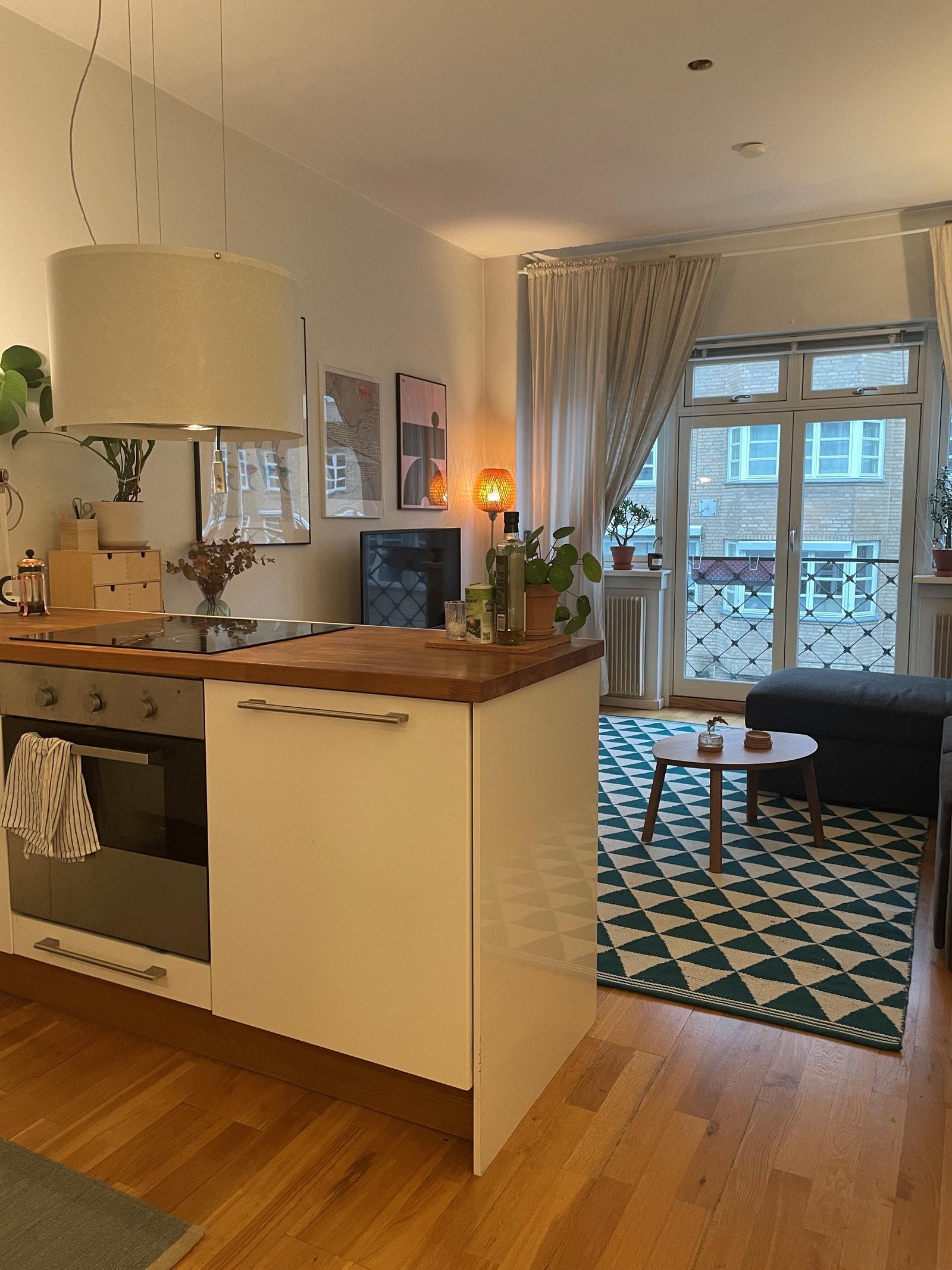 Stue/sov( annen møblering) Galleribilde