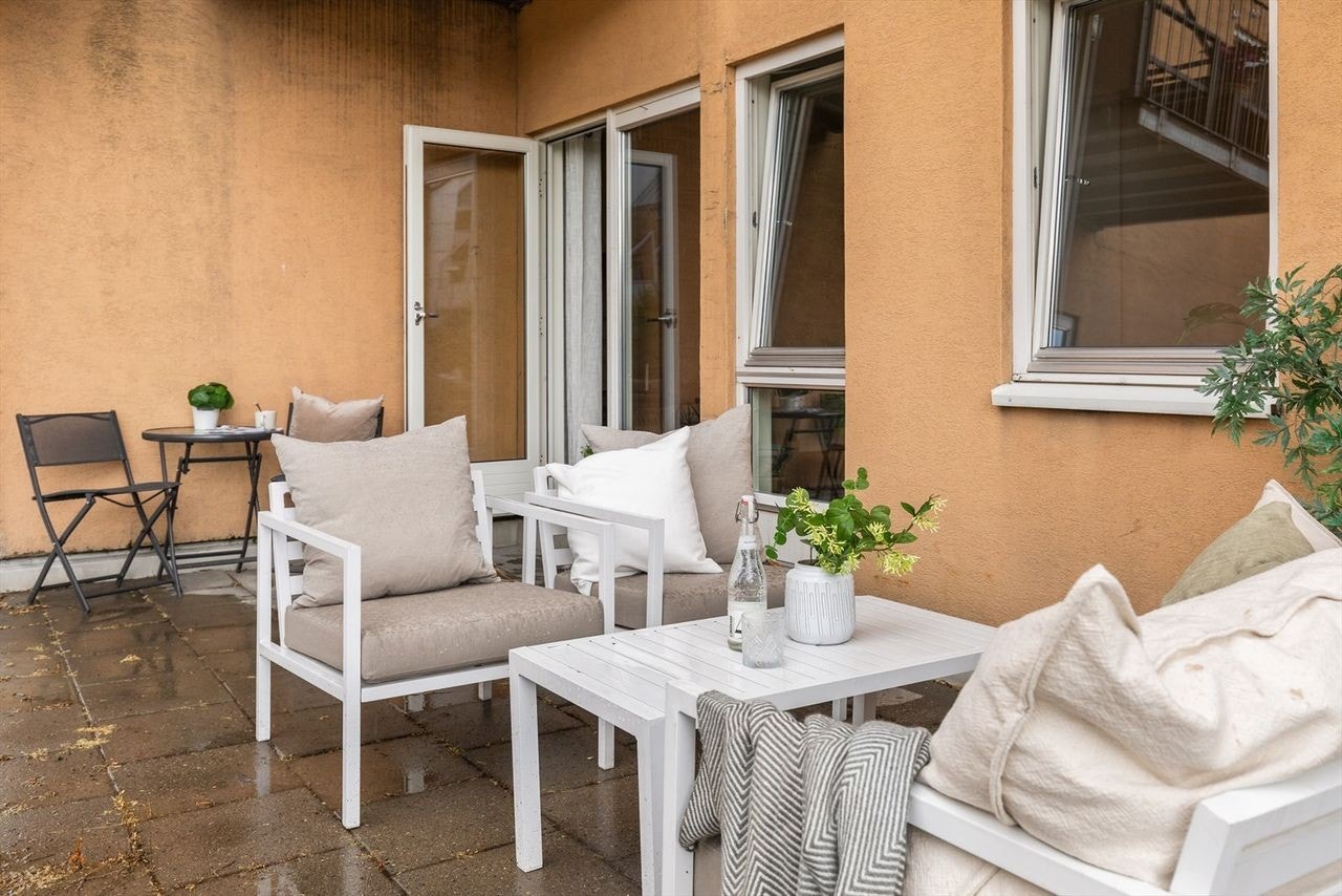 Uteplass Galleribilde