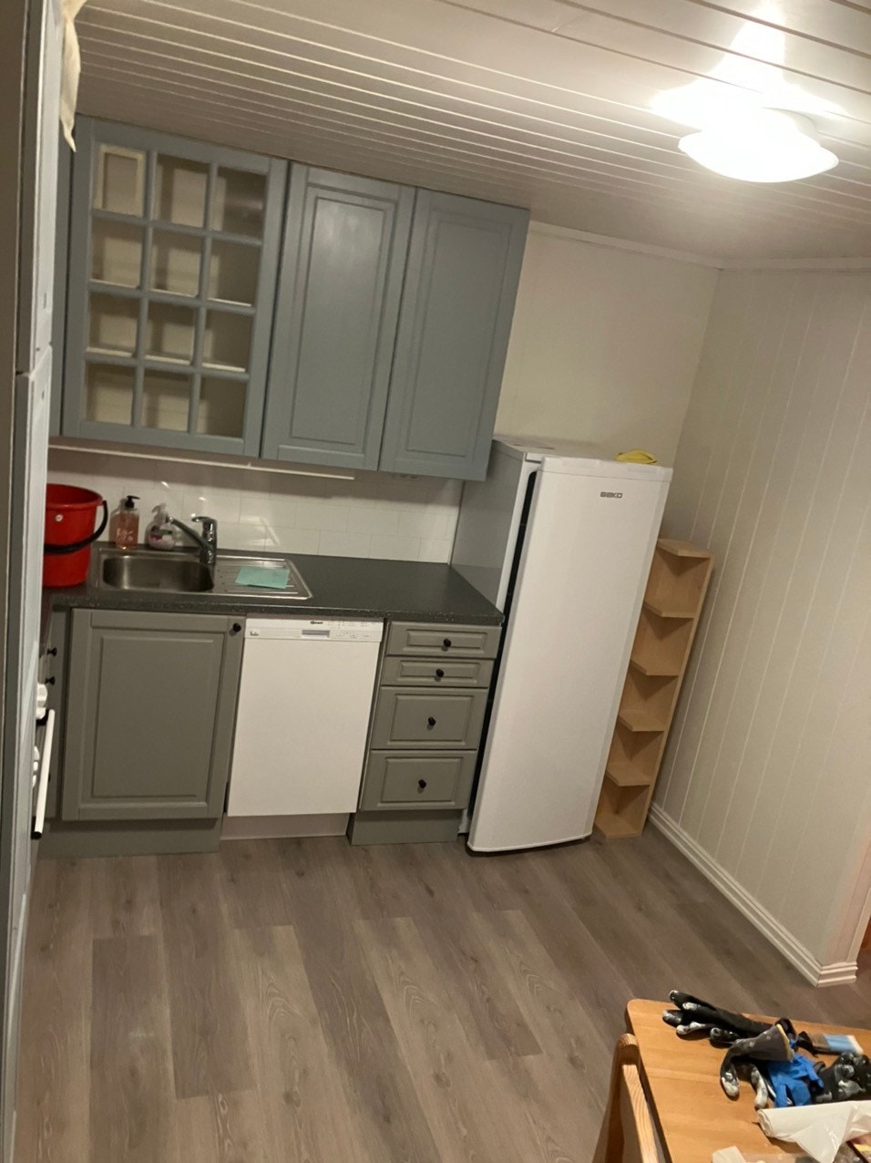 Kjøkken med spisebord Galleribilde