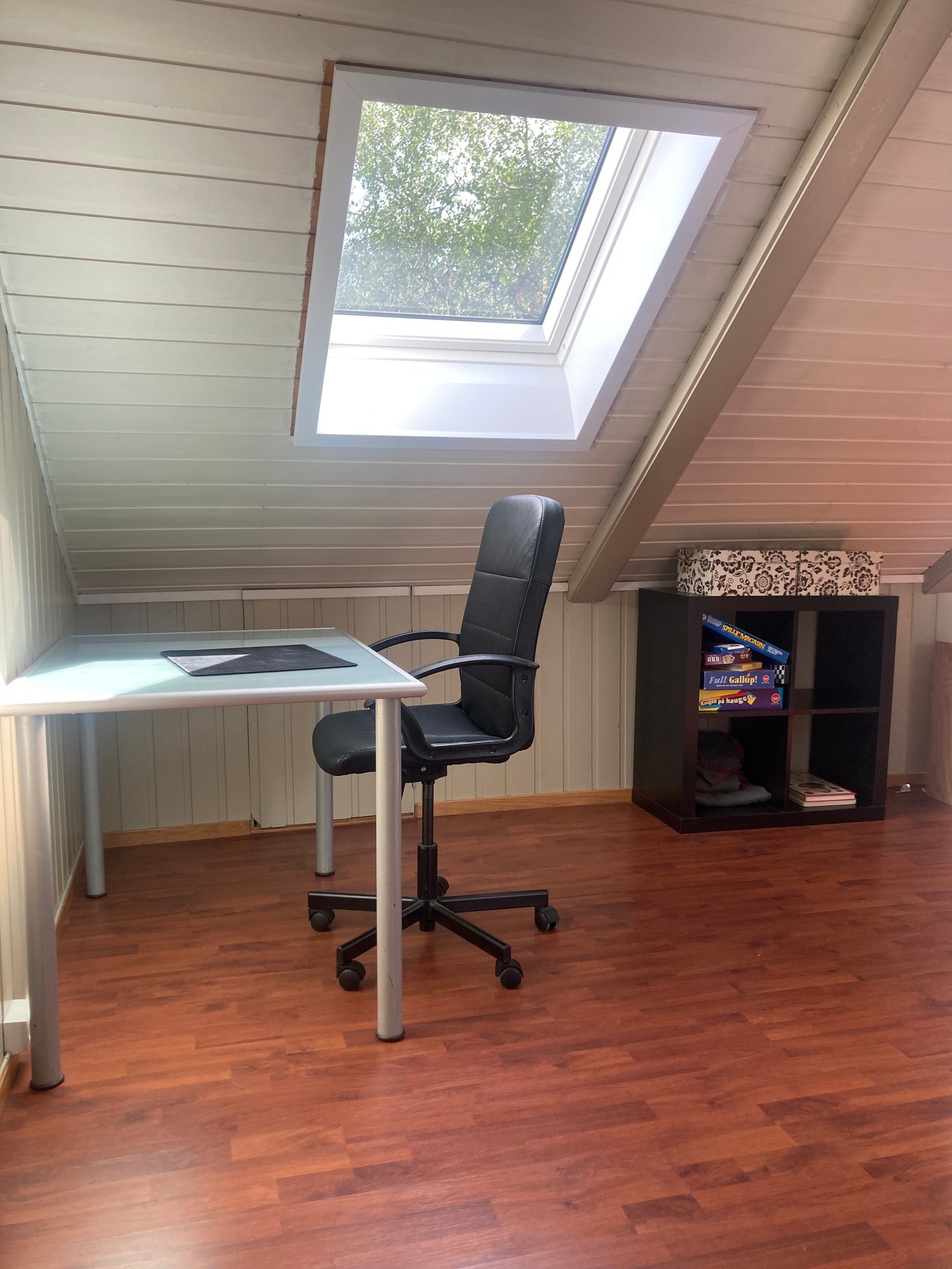 Loft stue Galleribilde