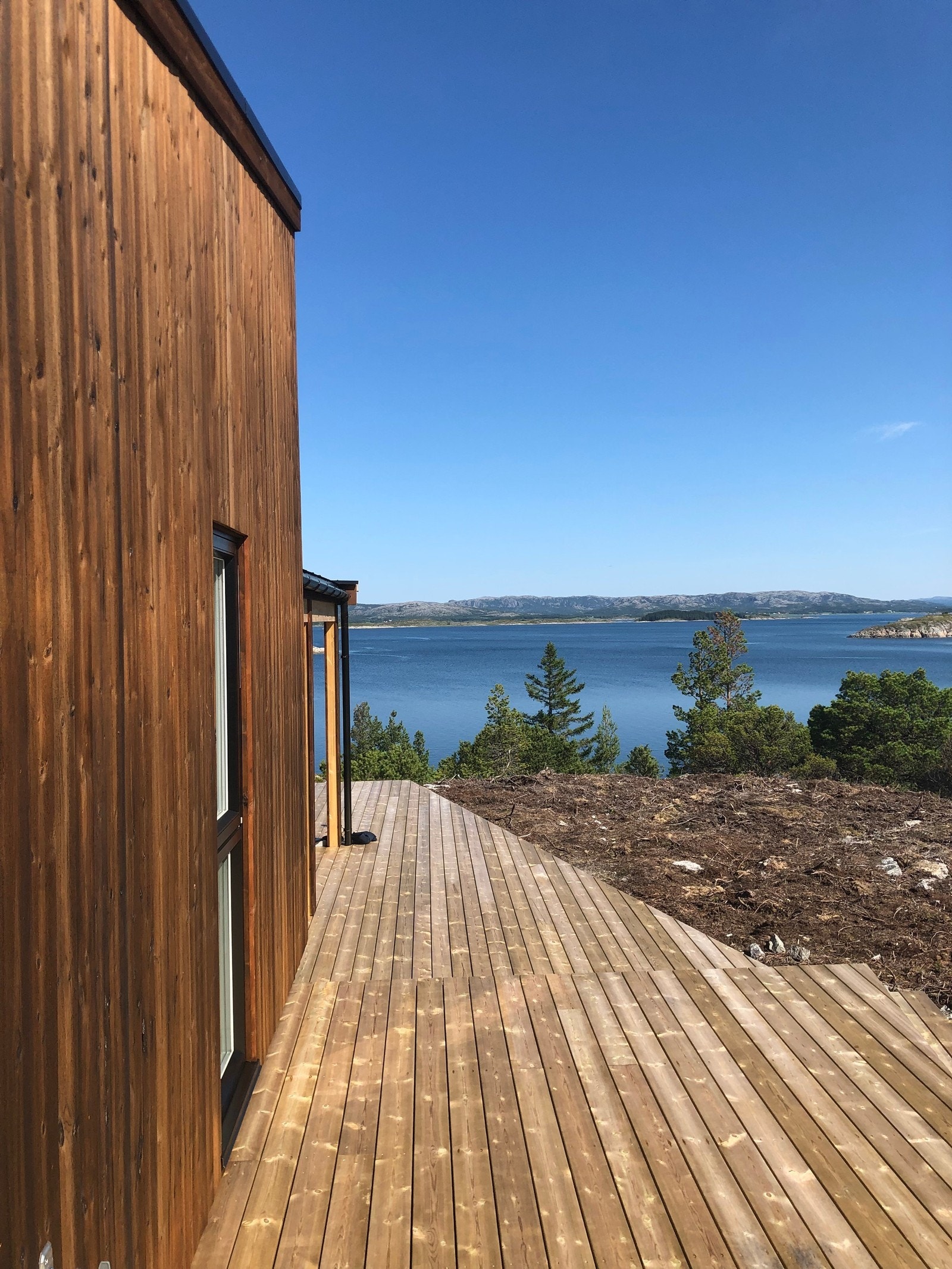 Terrasse rundt hele boligen Galleribilde