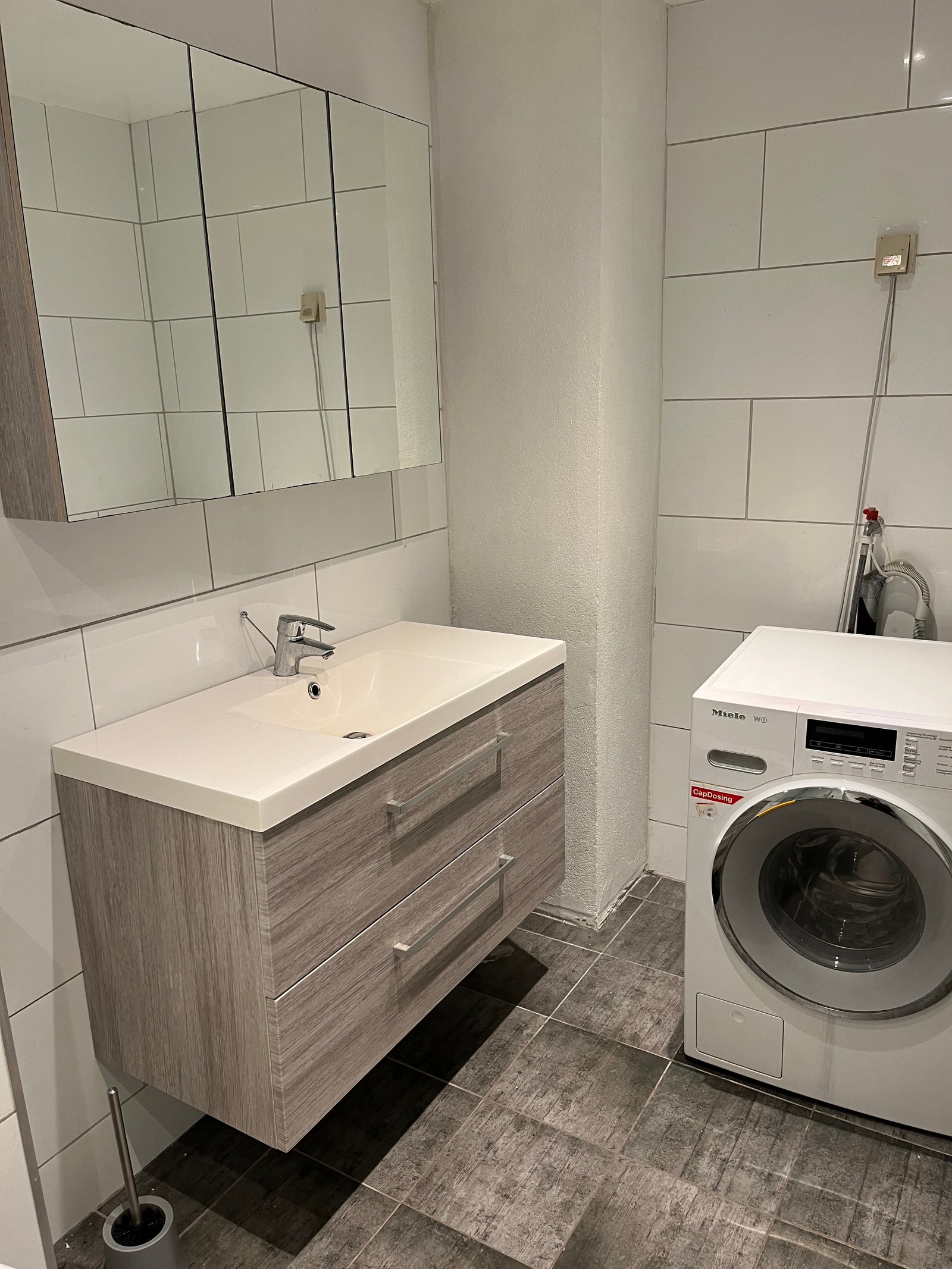 Miele vaskemaskin kan følge med Galleribilde