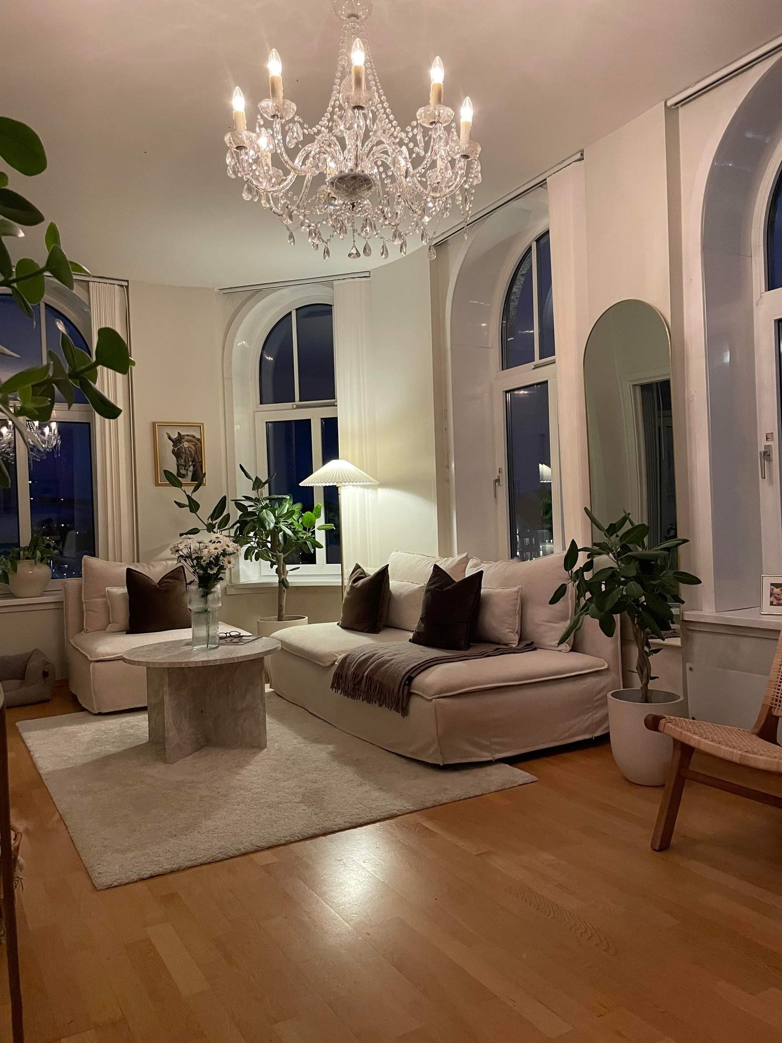 Store vinduer. Galleribilde