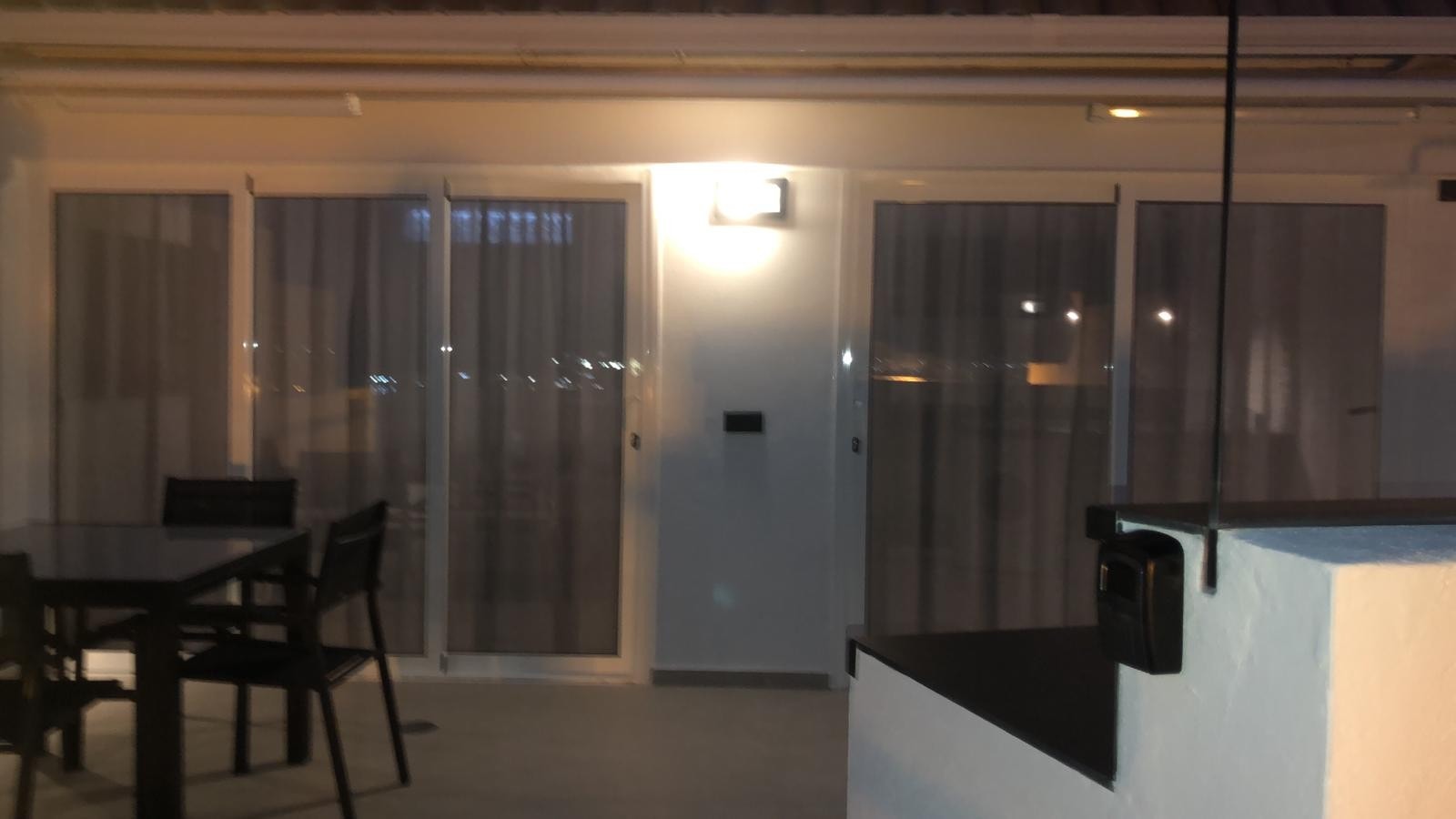 Terasse Kveld Galleribilde