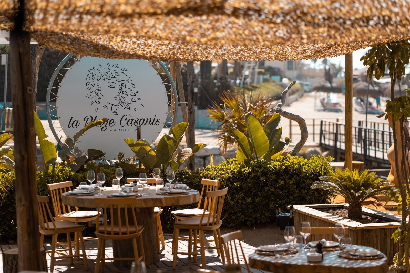 Plage Casanis beach club Galleribilde