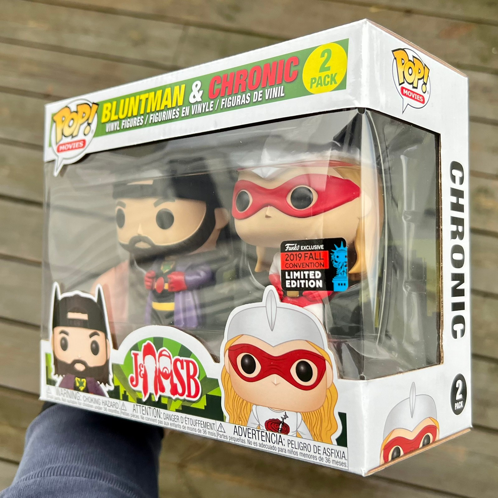 Funko Pop! Bluntman & Chronic 2 Pack 2019 Fall Convention {Minor good Box Damage}