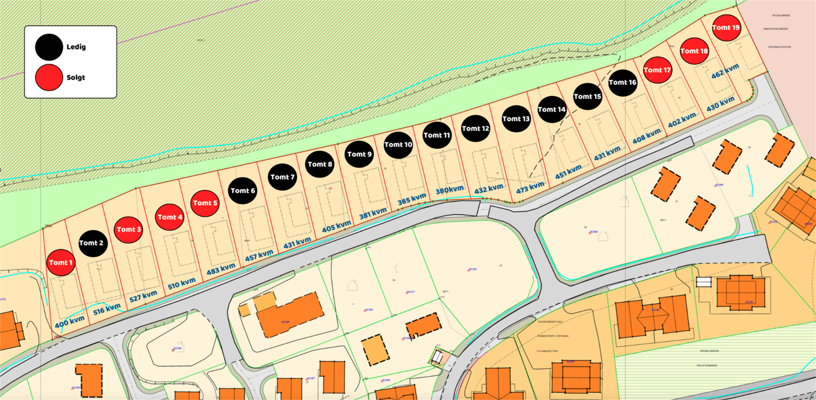 Tomtekart Galleribilde