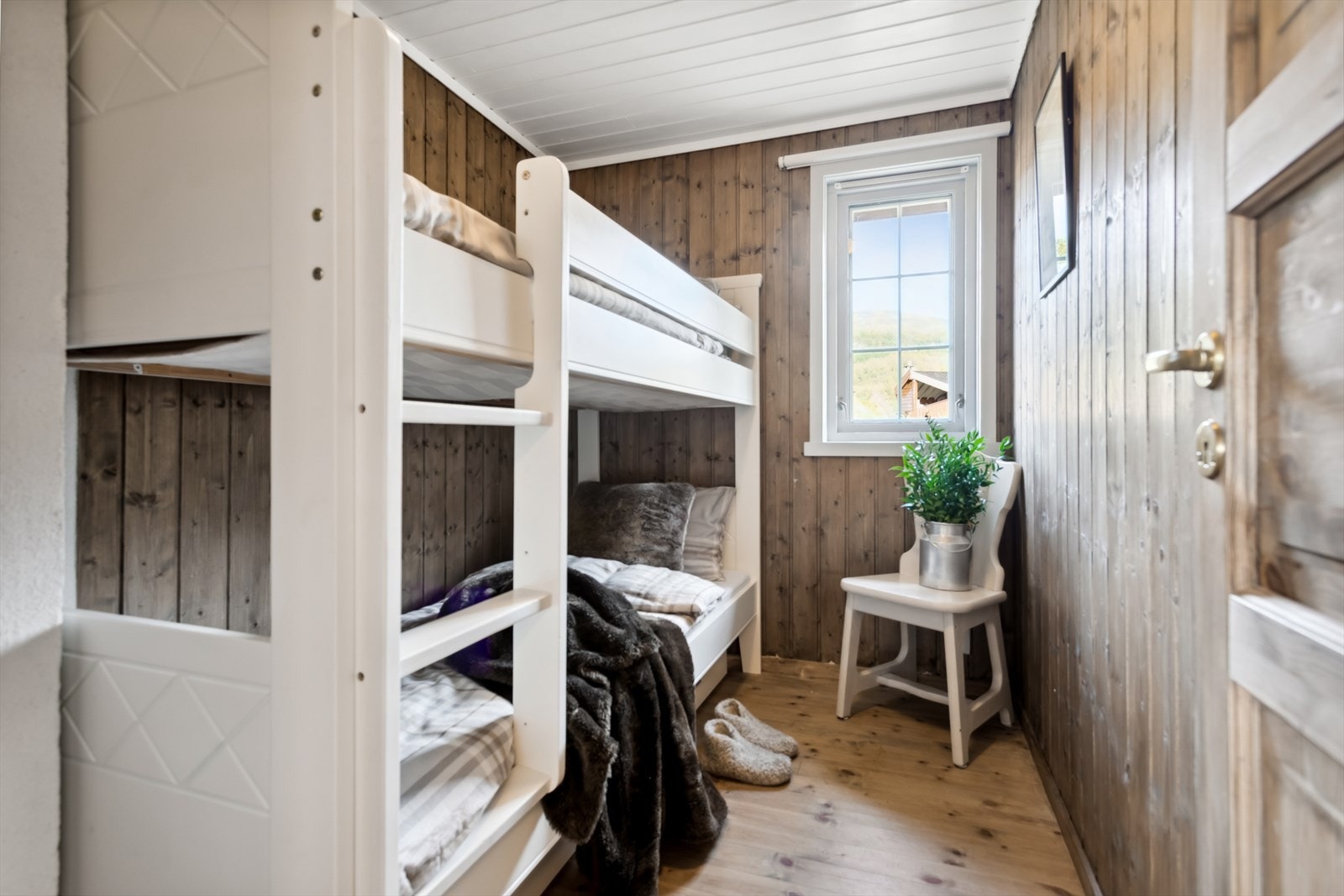 Soverom med plass til køyeseng. Galleribilde