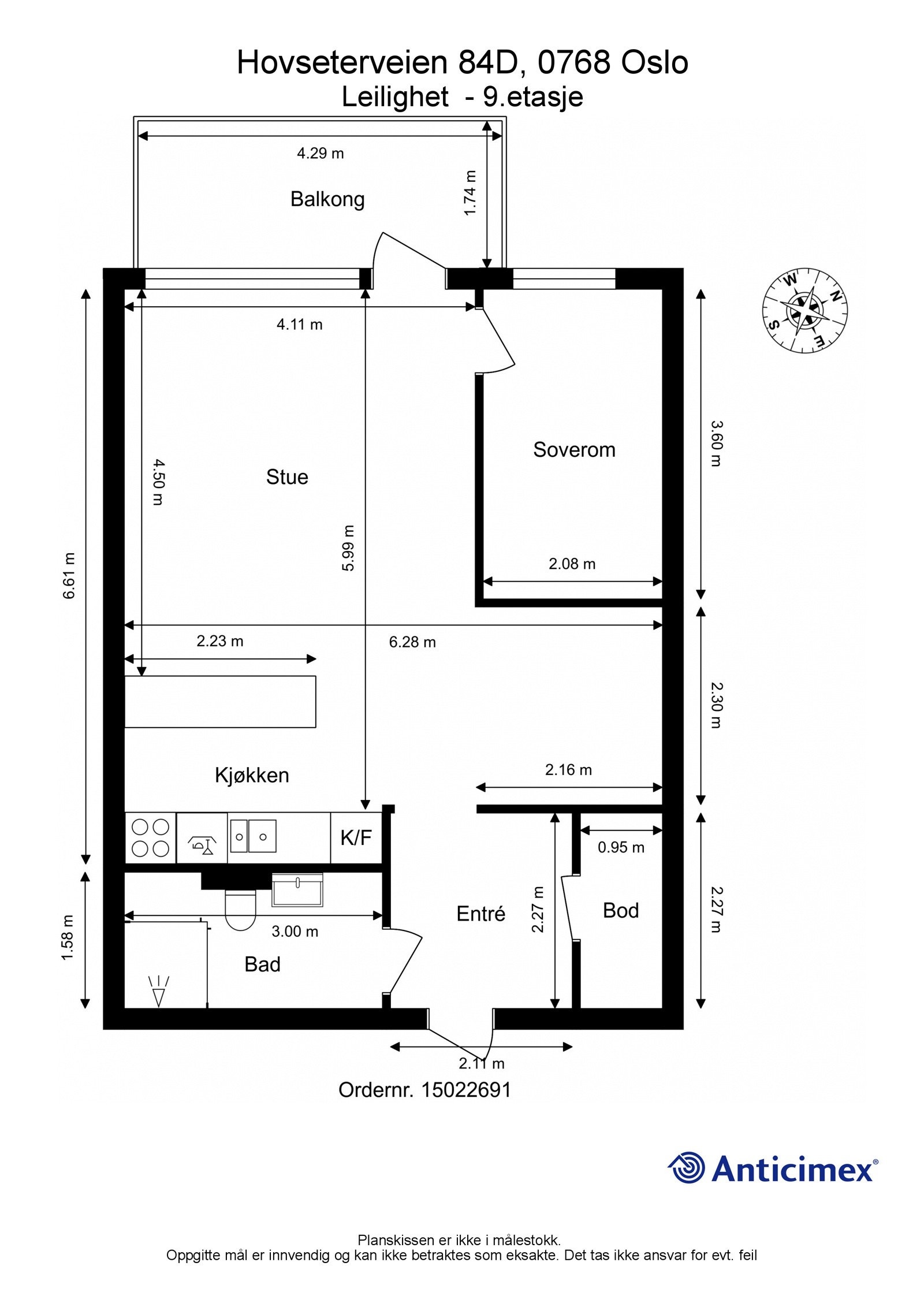 Plantegning. Galleribilde