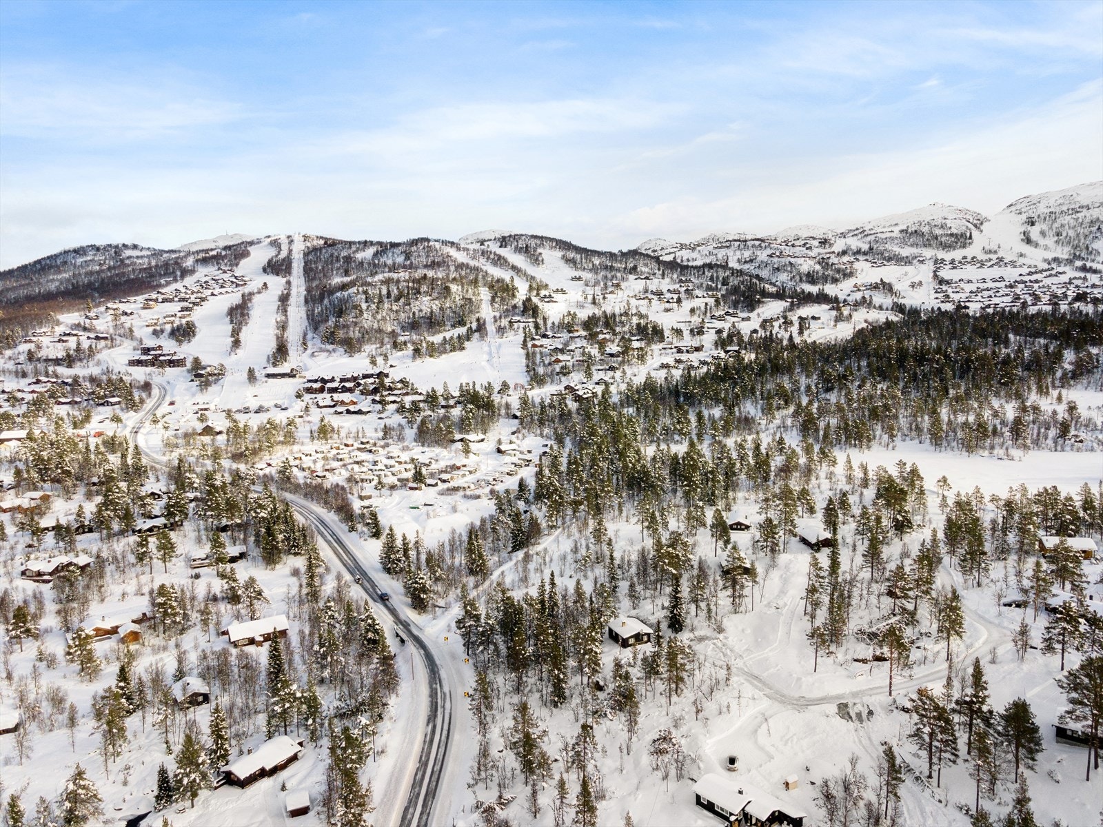 Kun 500 meter til Rauland alpinsenter Galleribilde