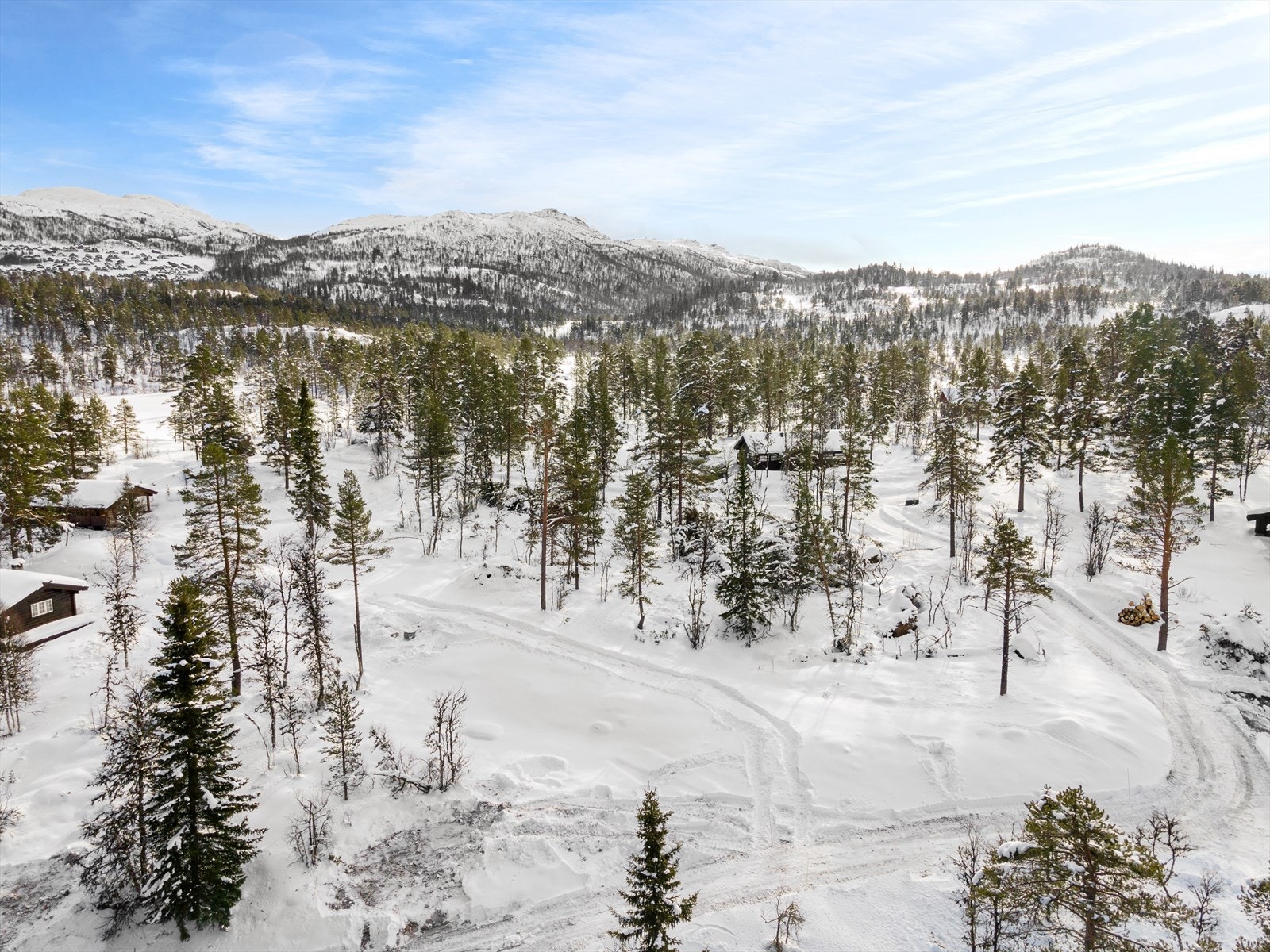 Nydelig høyfjellslandskap og flott utsikt Galleribilde