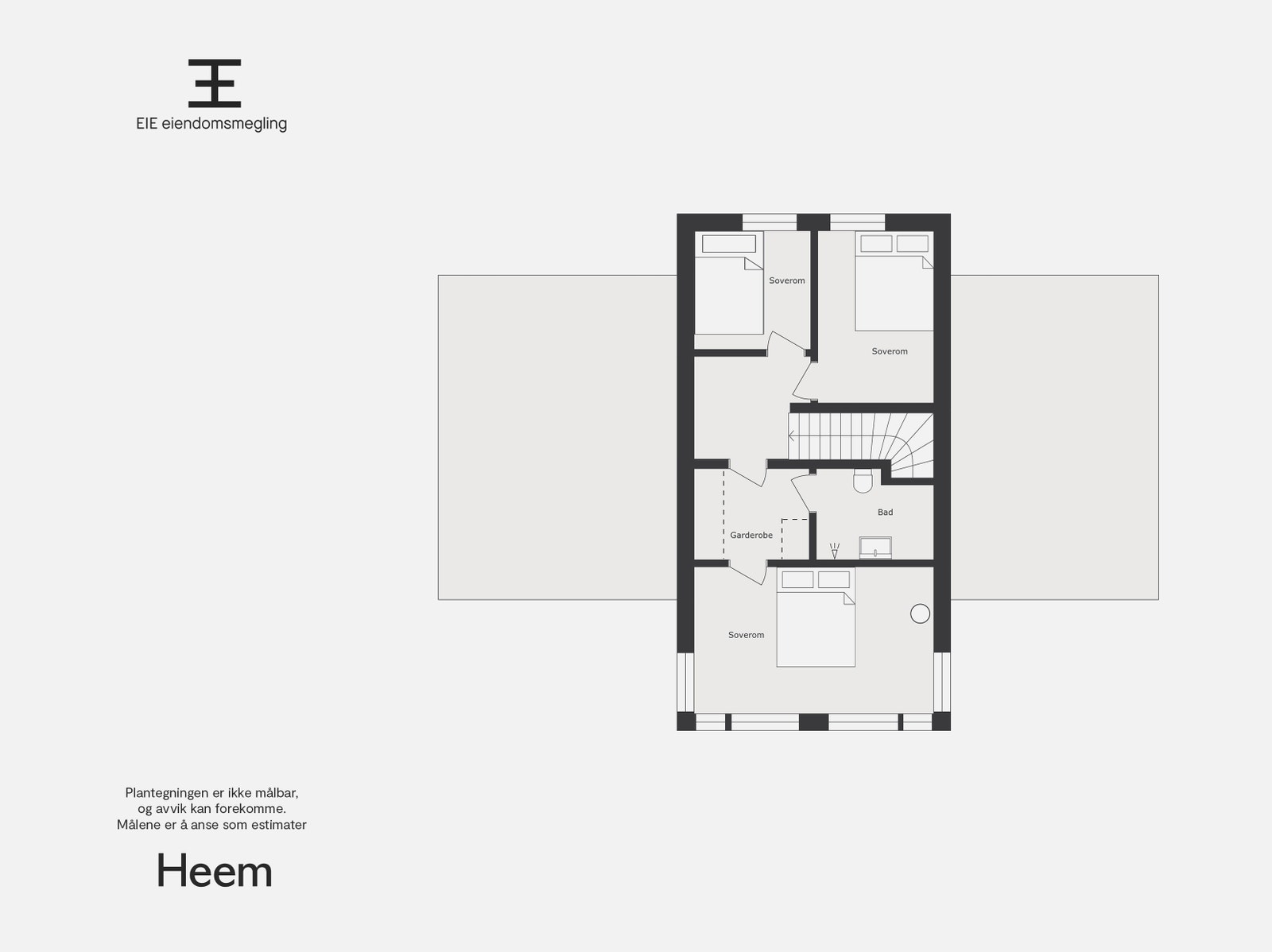 Alternativ løsning loftsetasje Galleribilde