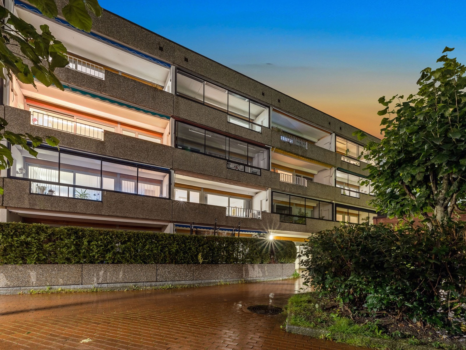 Borettslaget består av 412 andelsleiligheter. Galleribilde