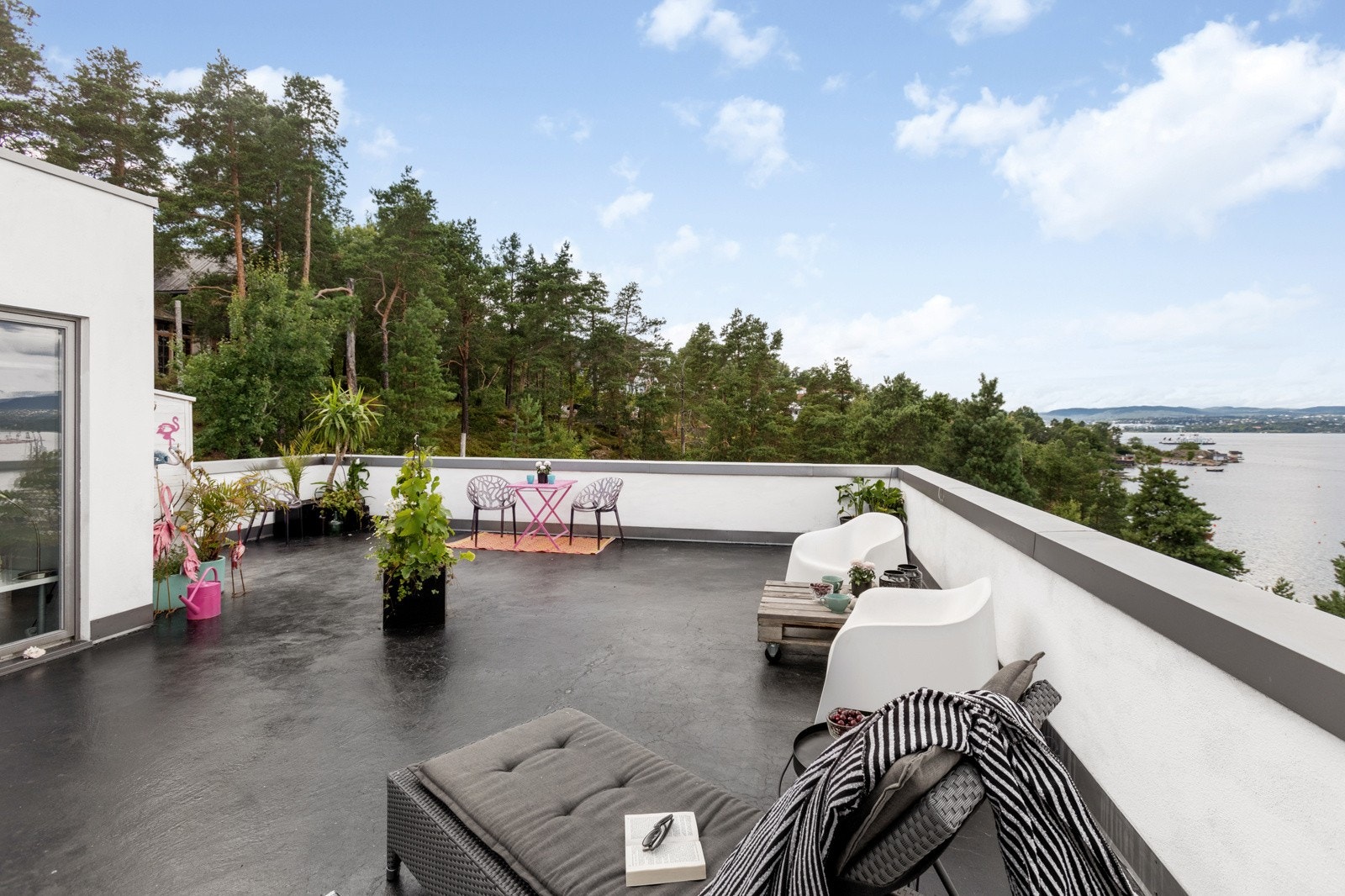 Fra takterrassen Galleribilde