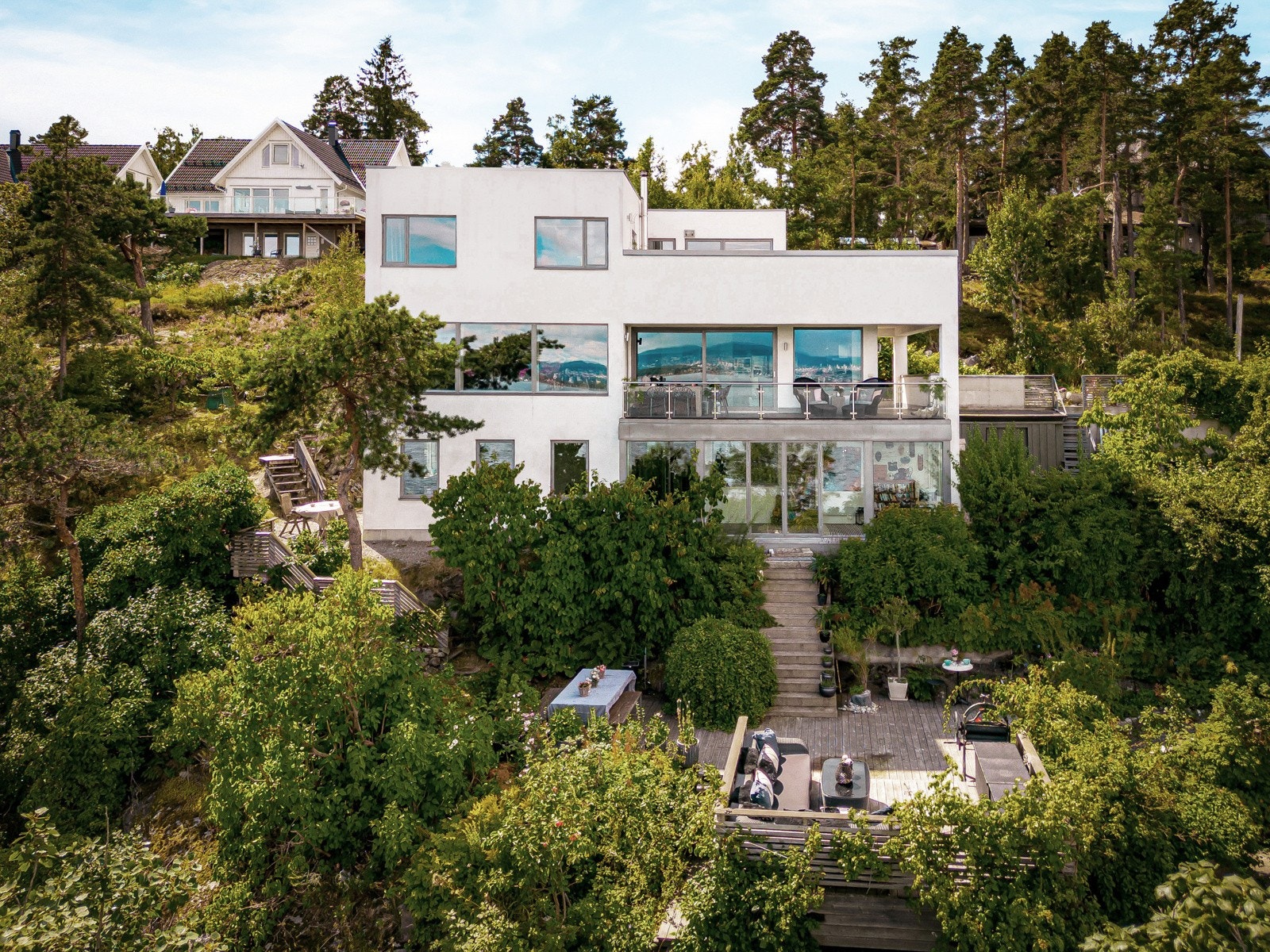 Sett fra sjøen Galleribilde