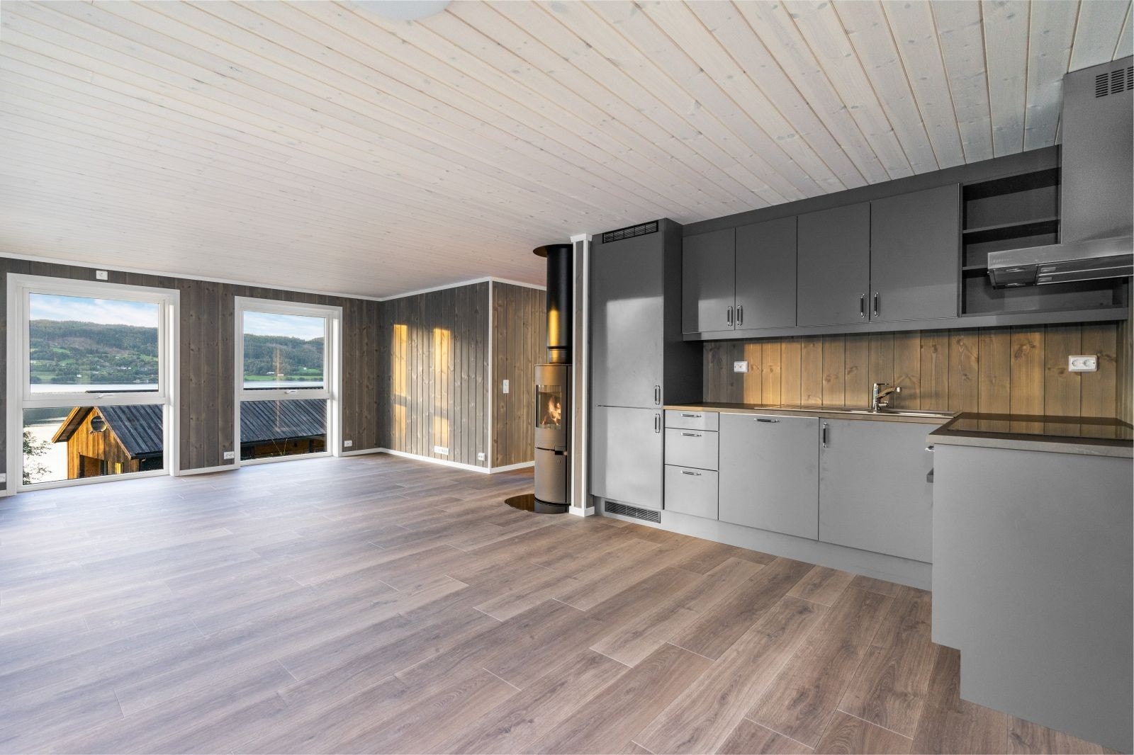 Moderne hyttestandard Galleribilde